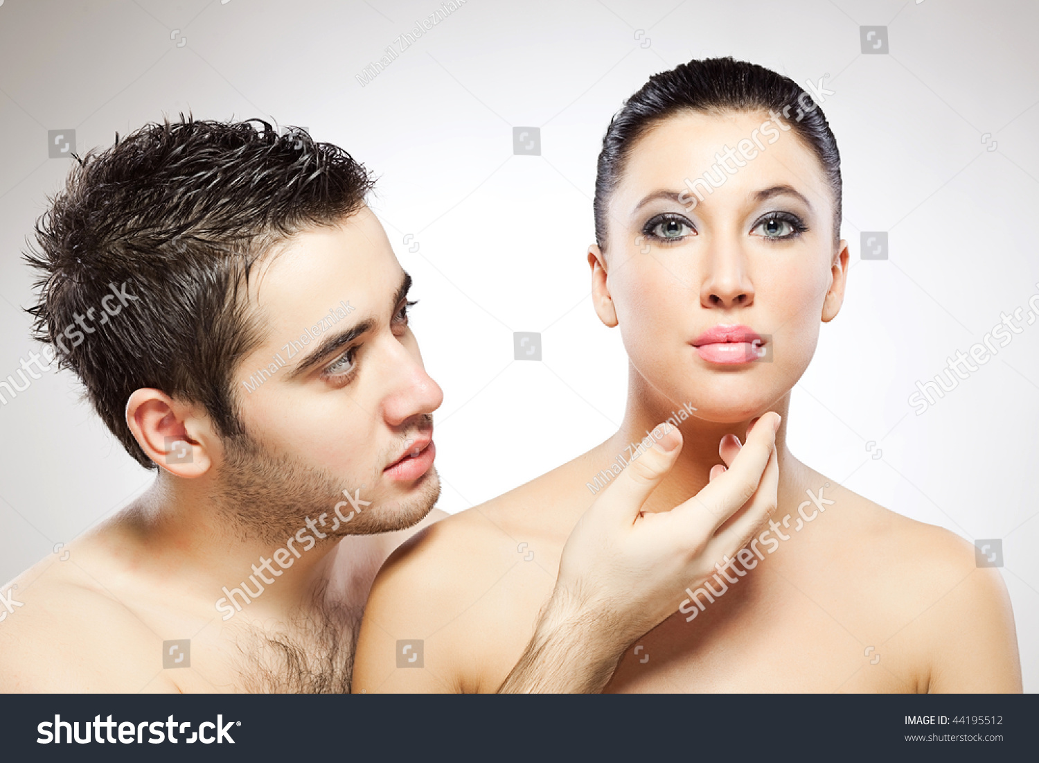 Naked Man Woman Stockfoto Shutterstock