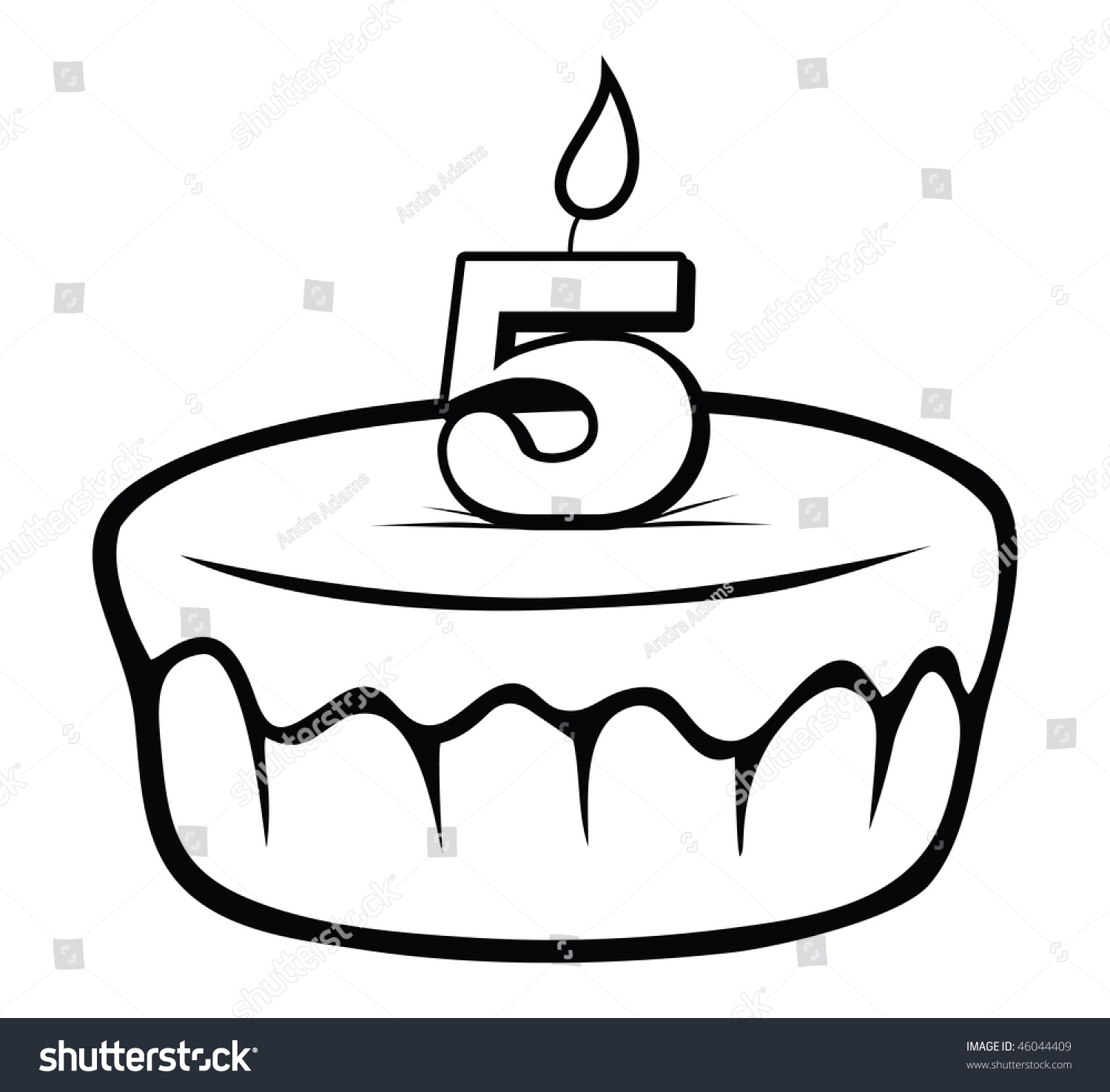 Тортик 5 лет