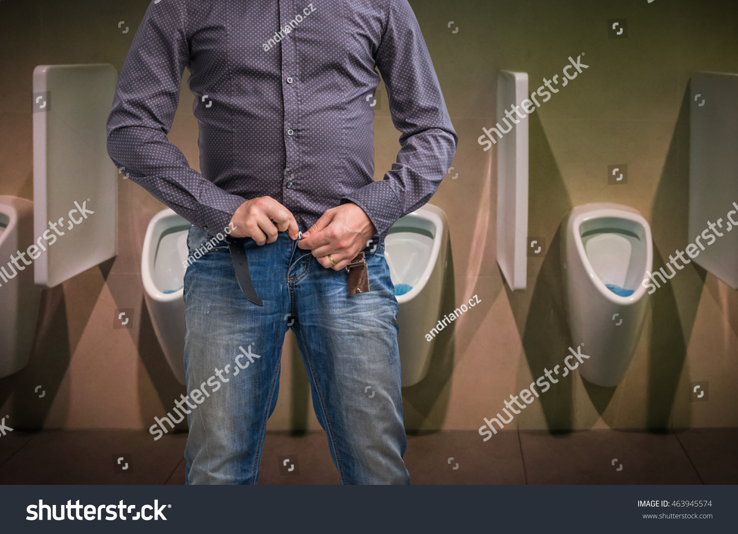 Cumming his pants