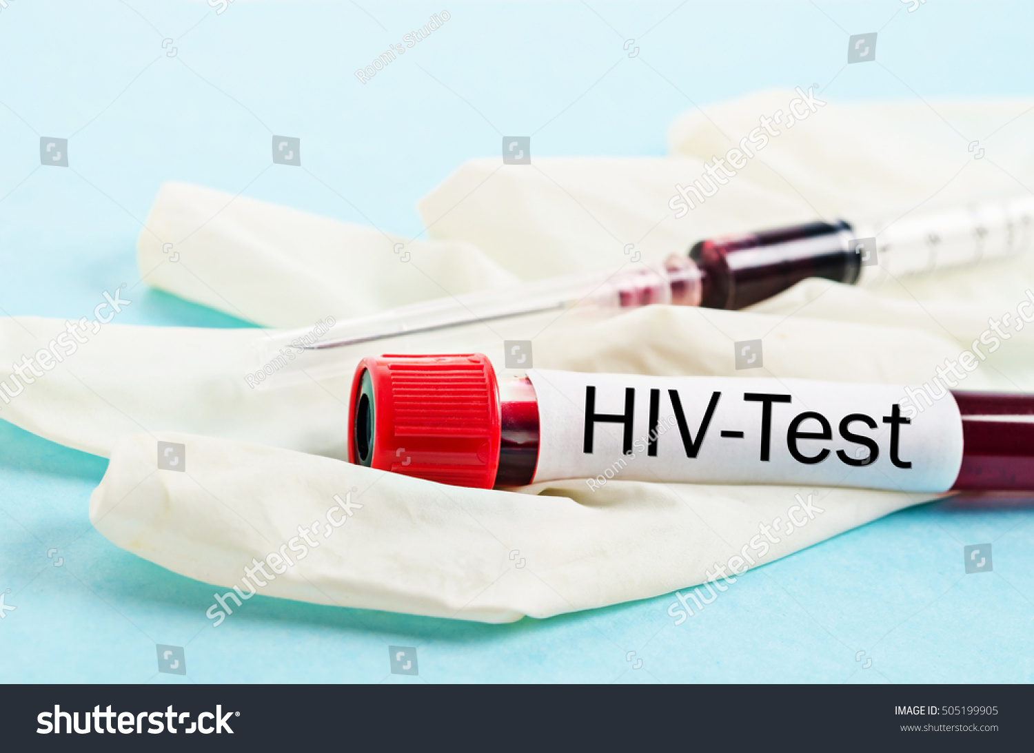 Sample Blood Collection Tube Hiv Test Stock Photo 505199905 Shutterstock