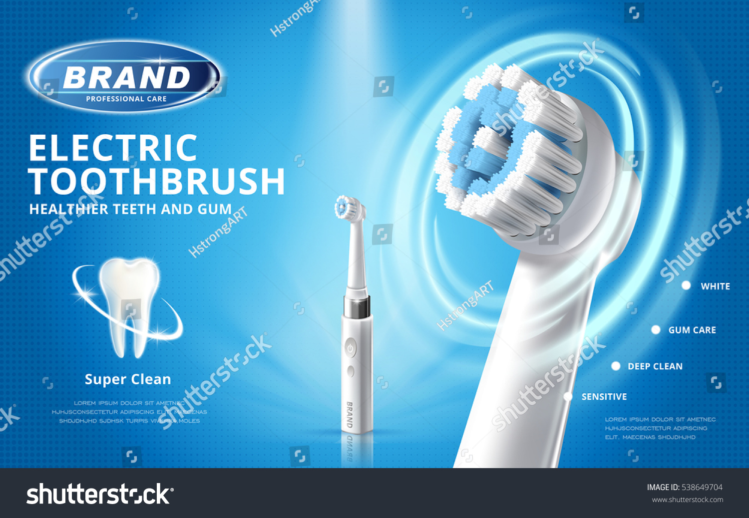 Desperate horny electric toothbrush image