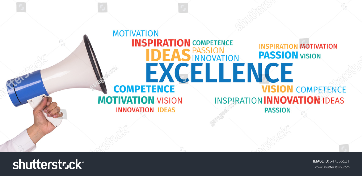 Business Concept Excellence Word Cloud Stock Photo Shutterstock