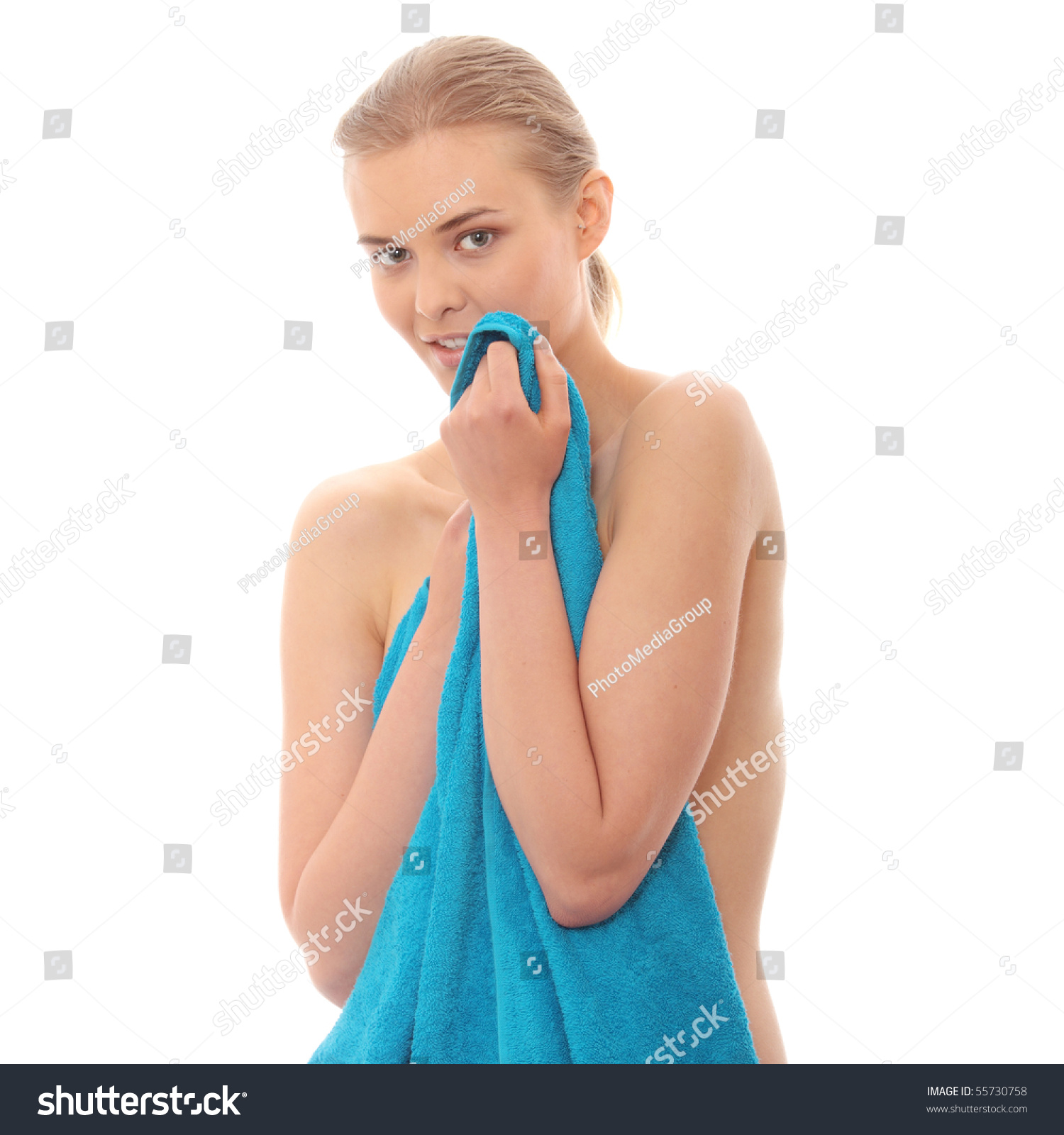 Retrato De La Hermosa Mujer Desnuda Foto De Stock Shutterstock