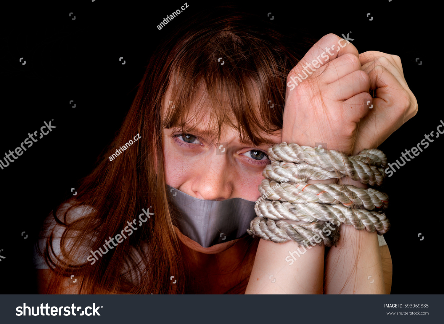Silent bondage girls tied pics carry