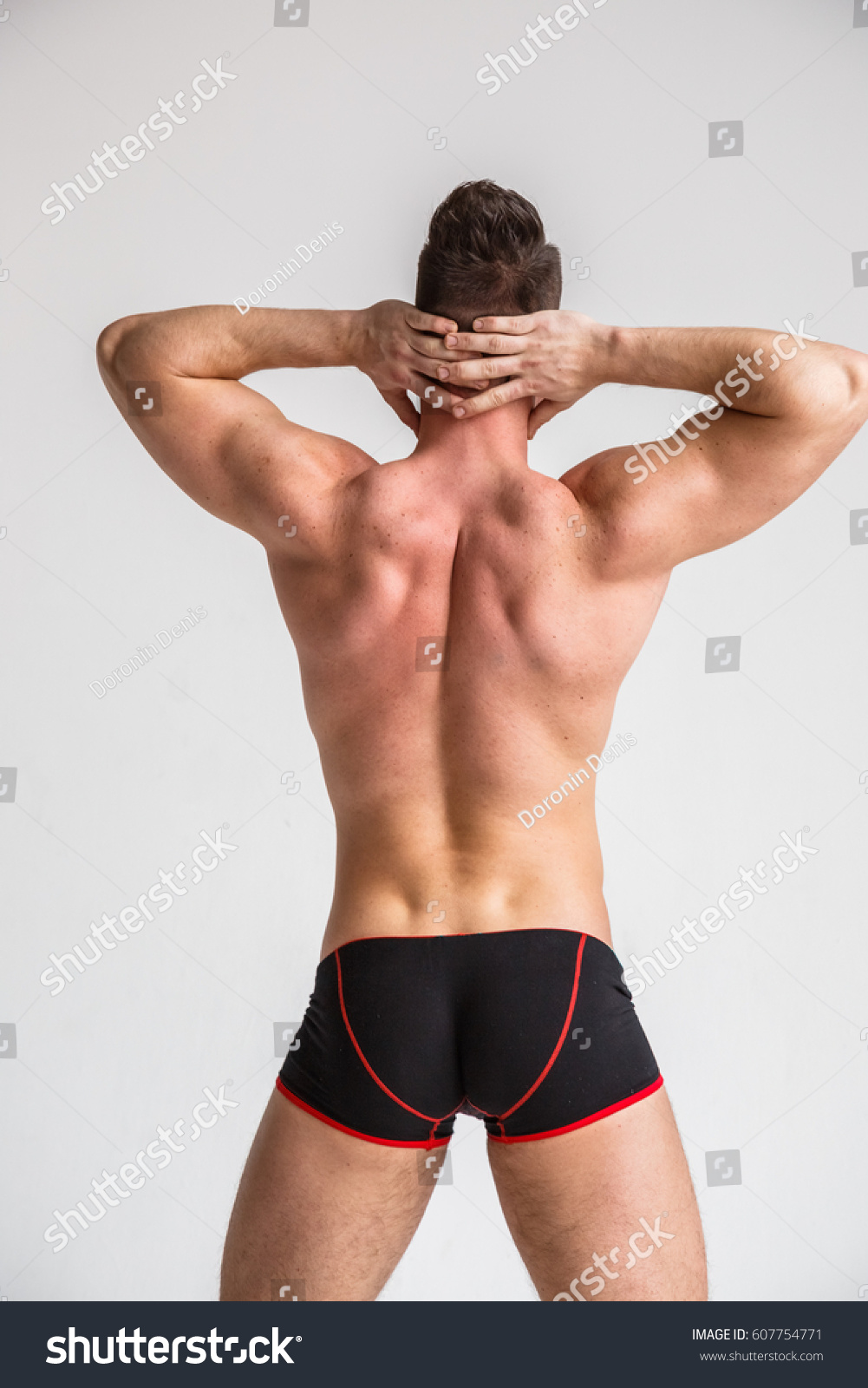 Beautiful Sexy Muscular Naked Man Posing Stock Photo Shutterstock