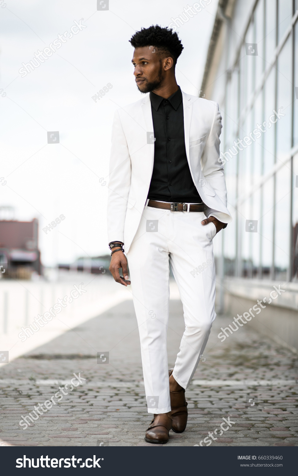 African American Man Suit Stock Photo Shutterstock