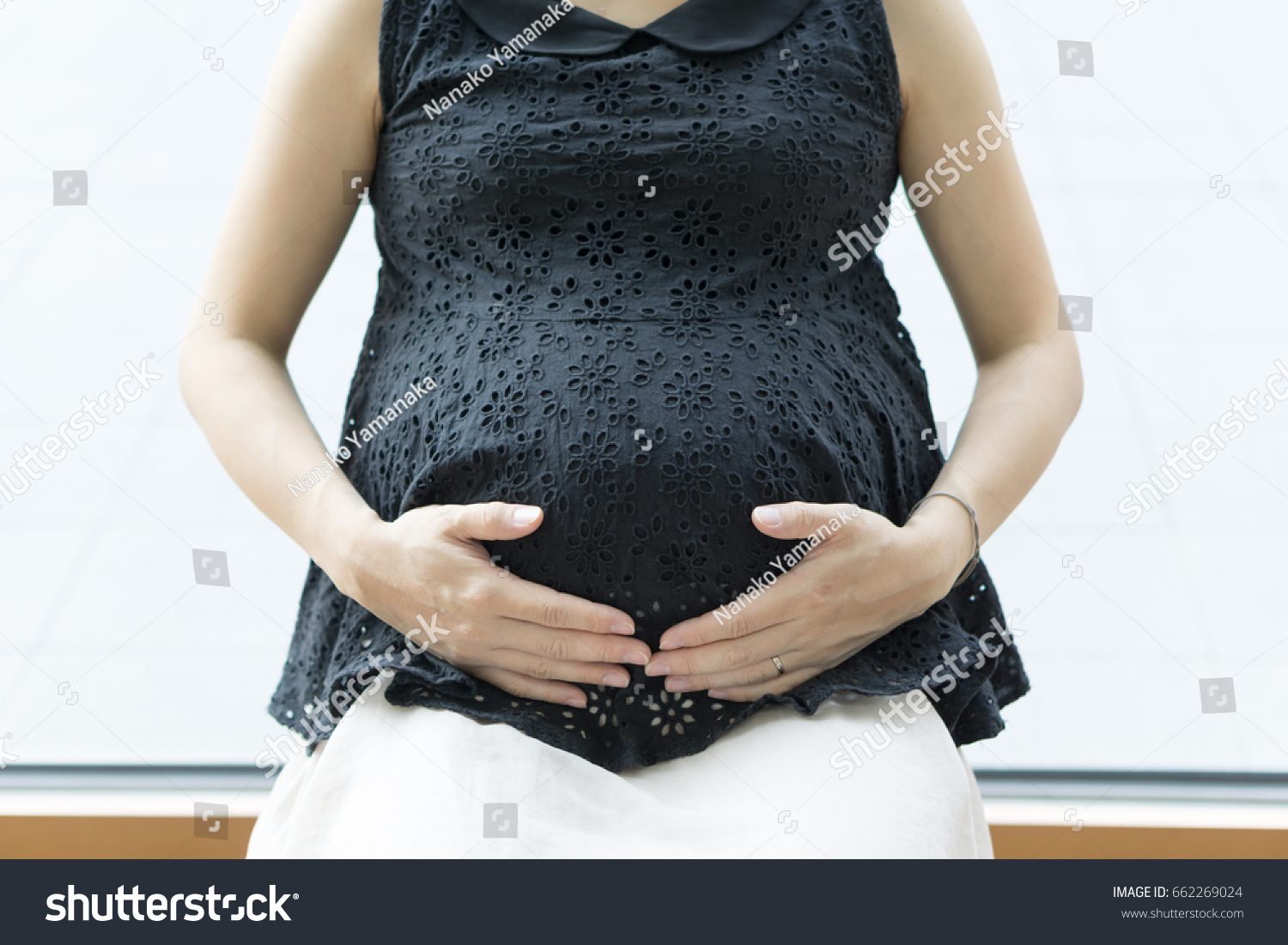 Pregnant Japanese Women Stock Photo Shutterstock