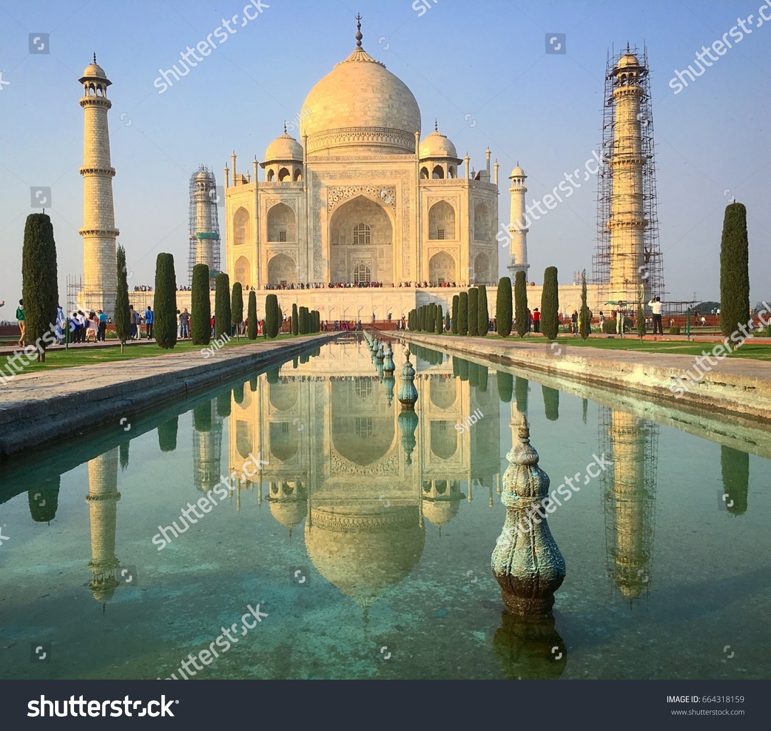 Taj Mahal 7 Wonders World Agrar Stock Photo 664318159 Shutterstock