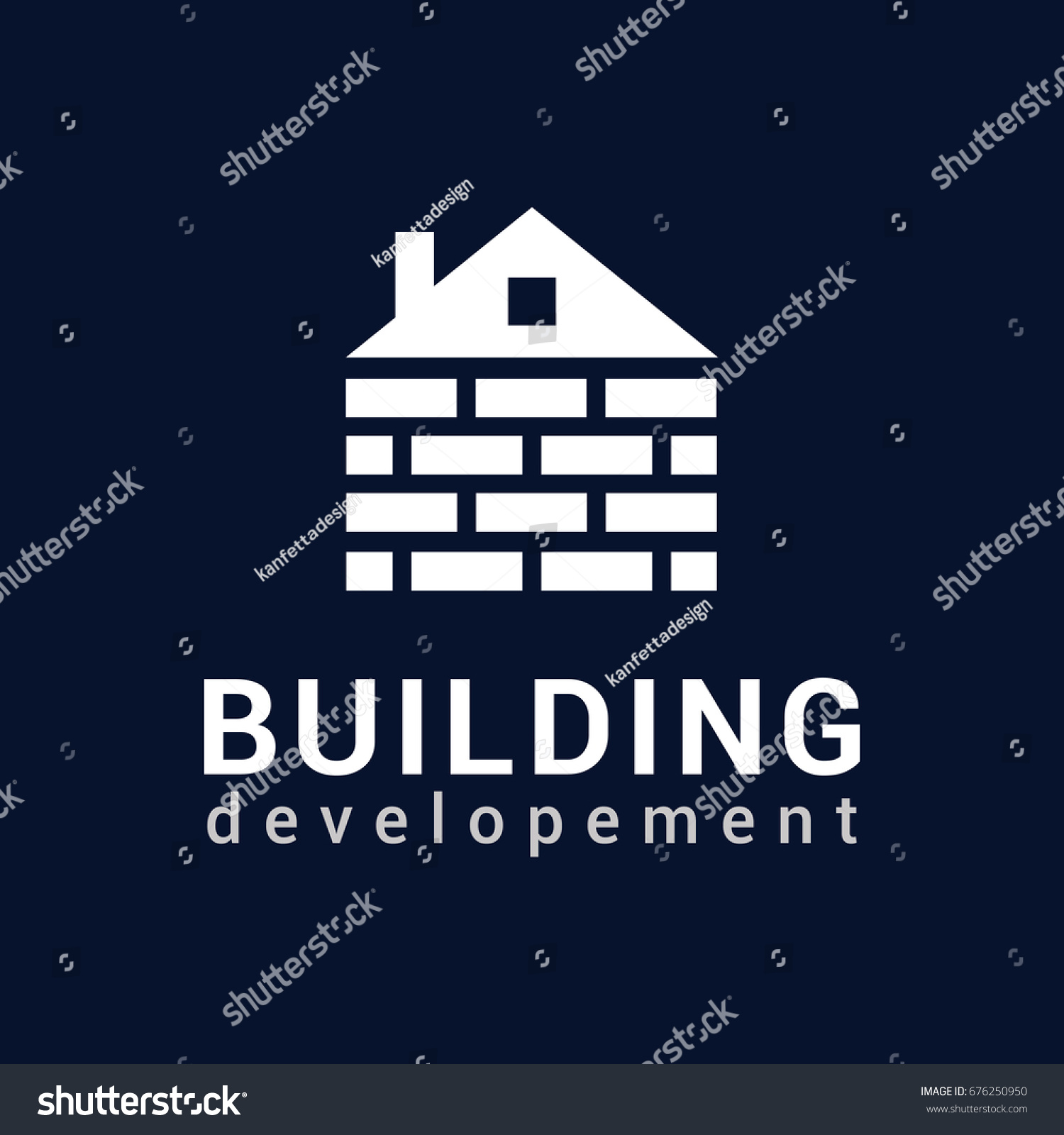 Vector Logo Template Real Estate Building Stock Vector Royalty Free