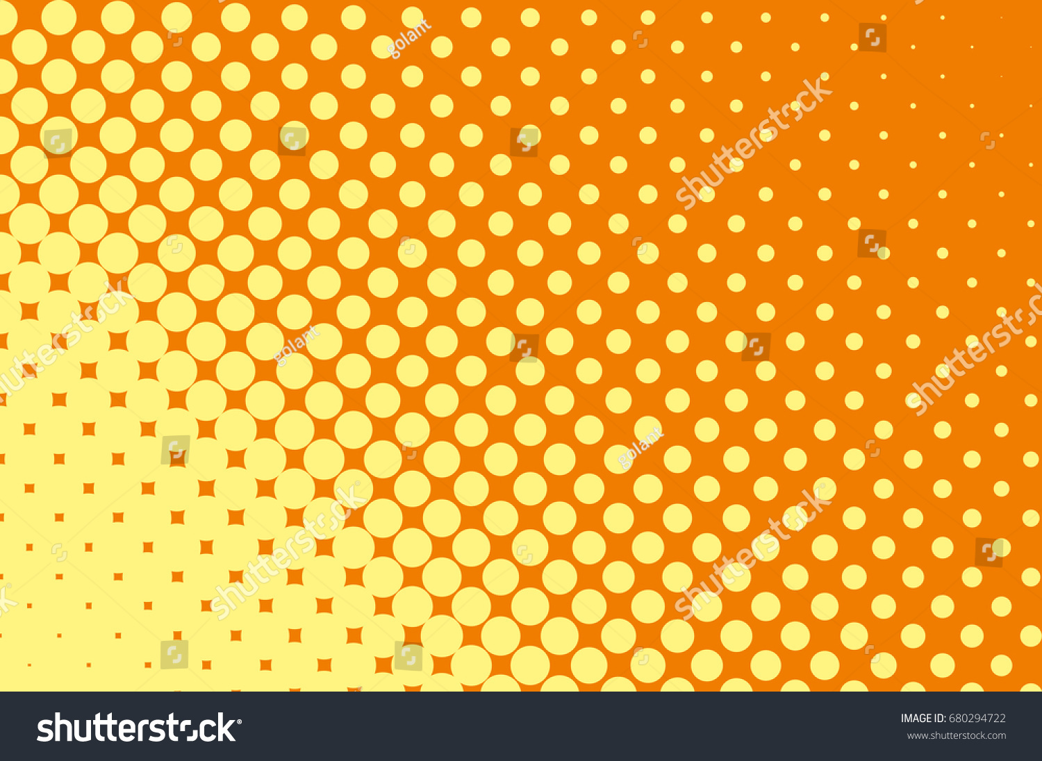 Halftone Pattern Comic Background Dotted Retro Stock Vector Royalty