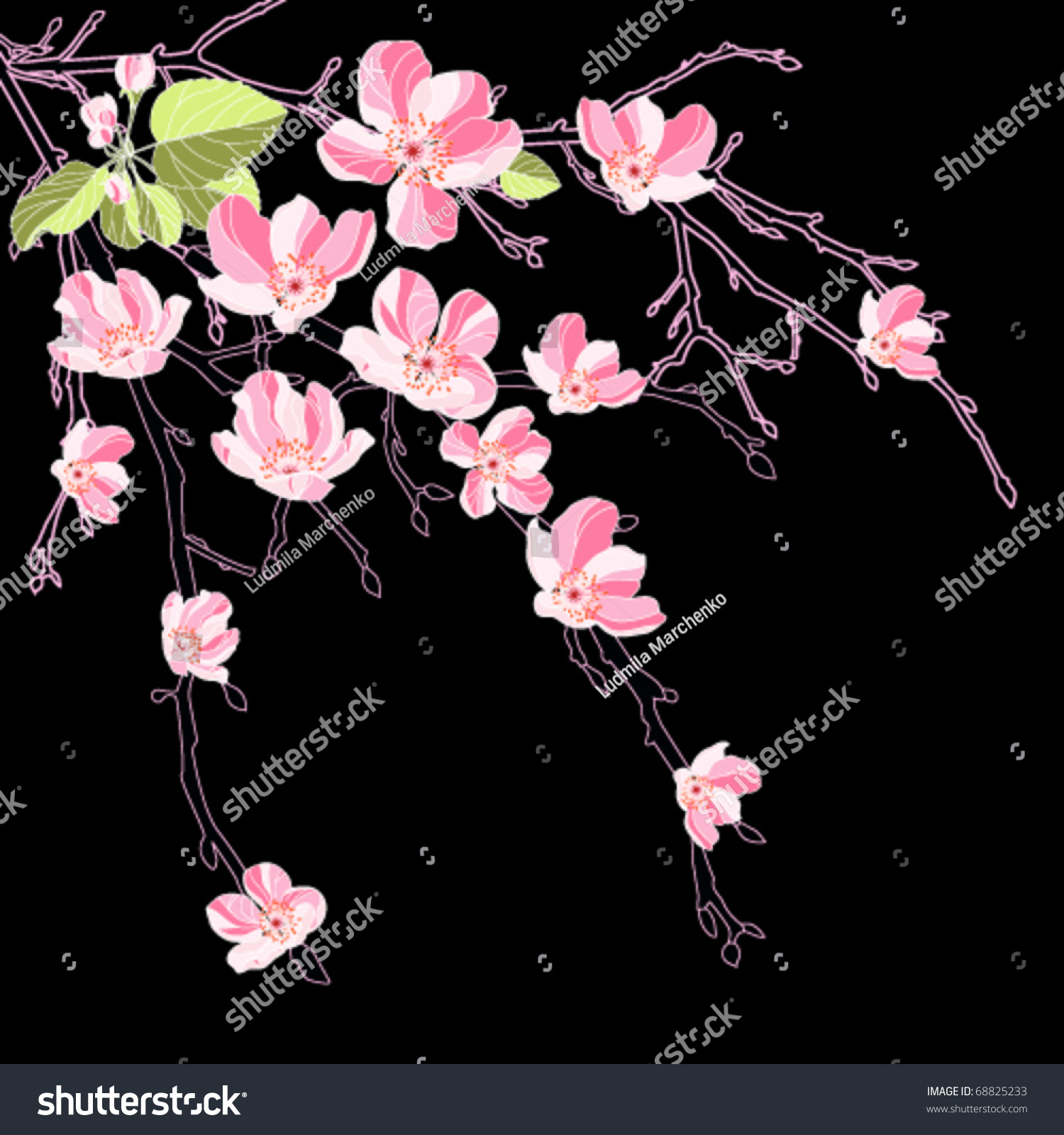 Appletree Stock Vector Royalty Free Shutterstock