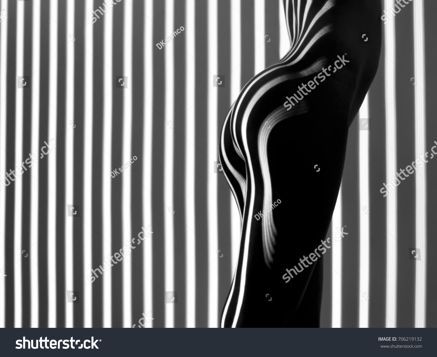 Nude Woman Sexy Artistic Black White Stock Photo Shutterstock