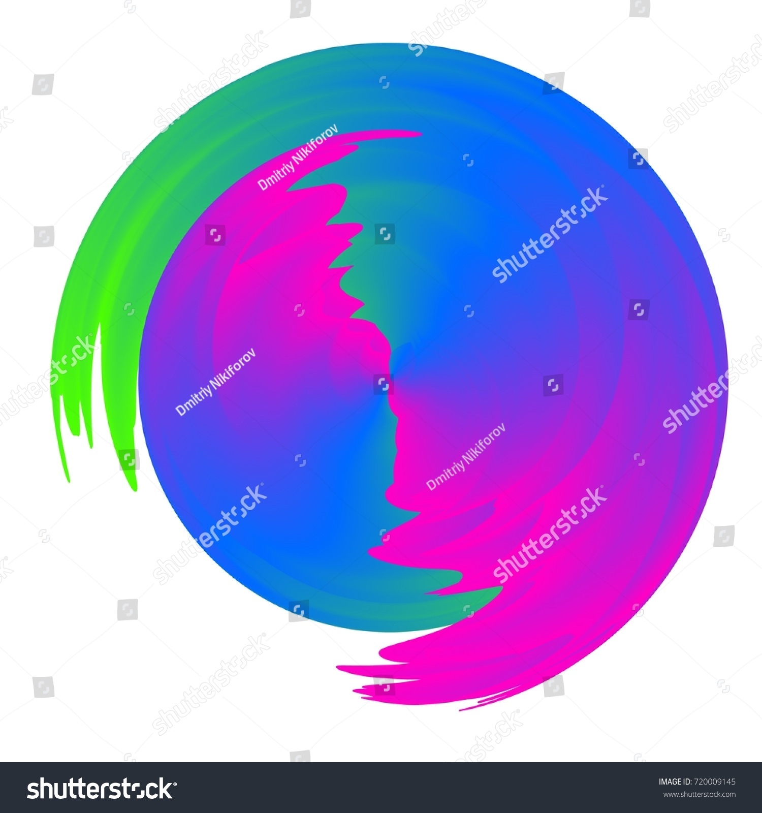 Abstract Colorful Rainbow Wave Background Vector Stock Vector Royalty