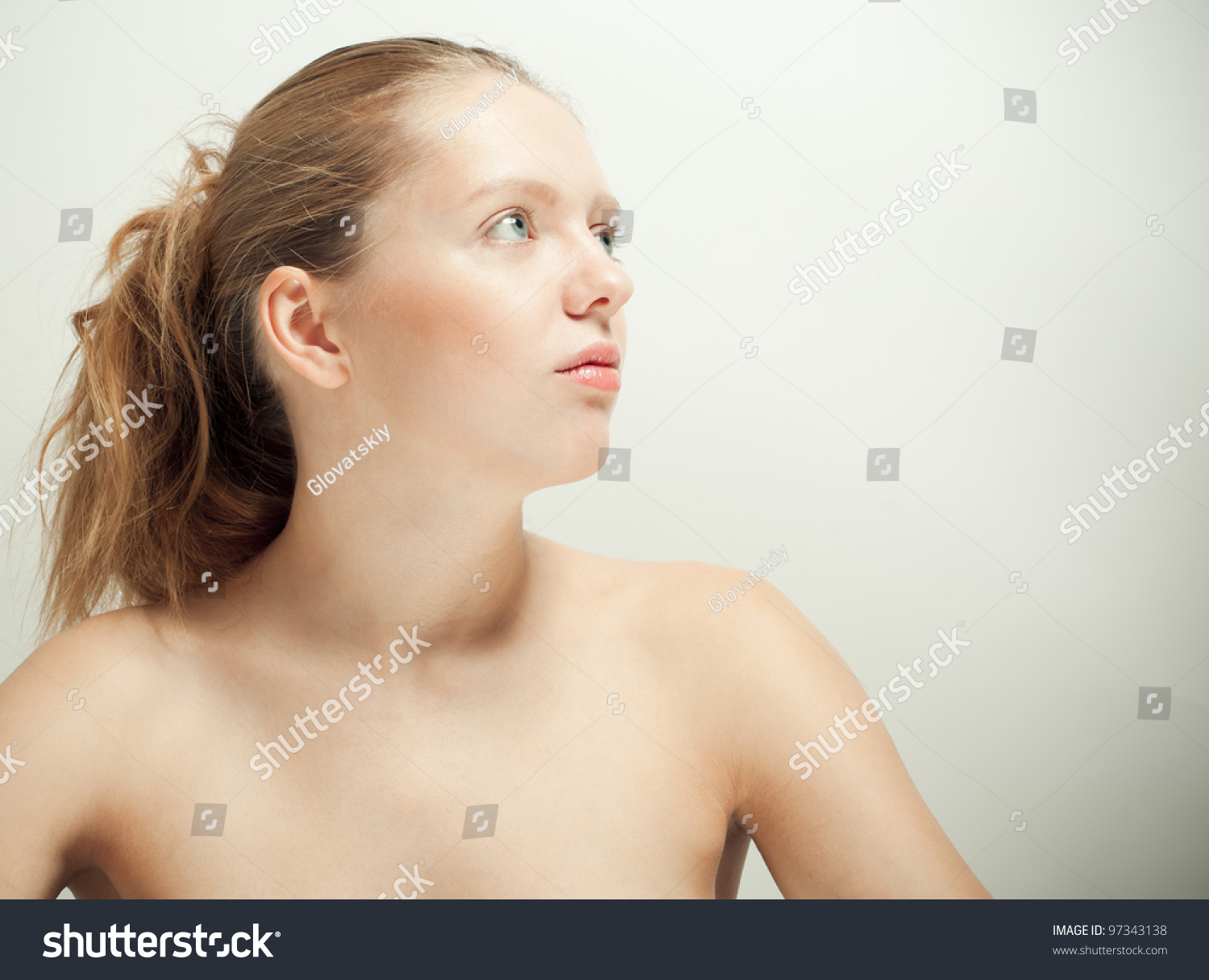 Picture Beautiful Nude Woman Looking Stock Photo 97343138 Shutterstock