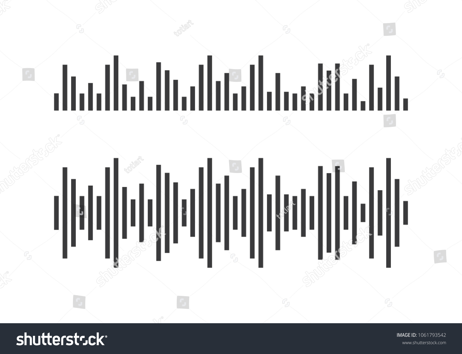 Audio Technology Music Sound Waves Vector Icon Royalty Free Stock