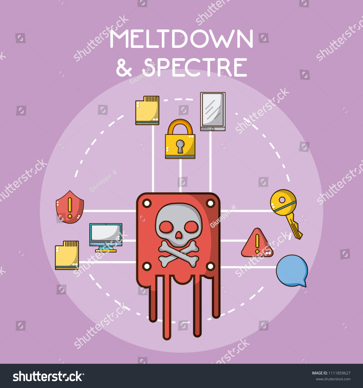 Meltdown And Spectre Royalty Free Stock Vector Avopix