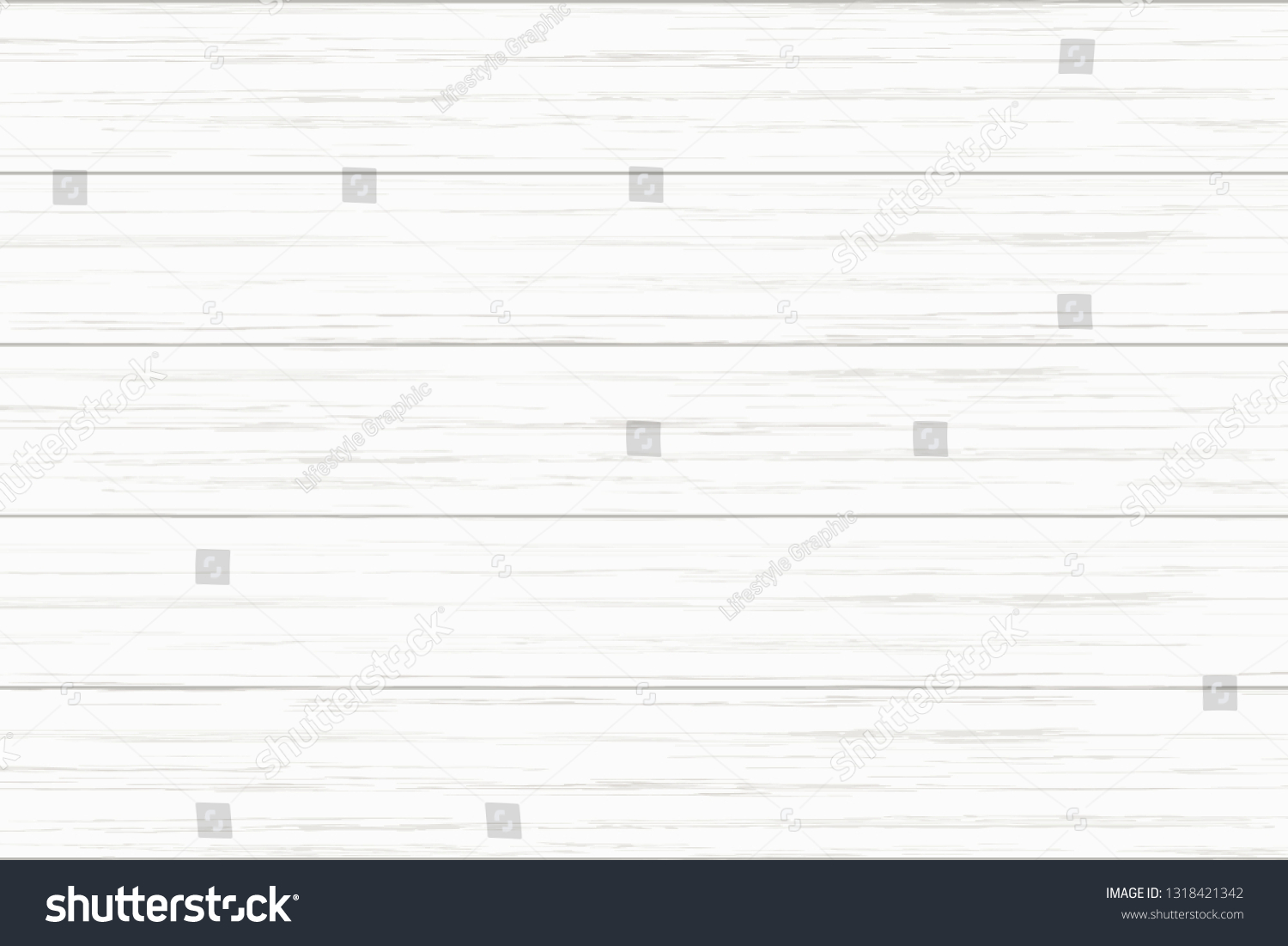 White Wood Plank Texture For Background Vector Royalty Free Stock