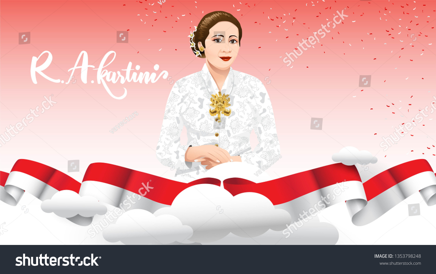 Kartini Day R A Kartini The Heroes Of Women And Royalty Free Stock