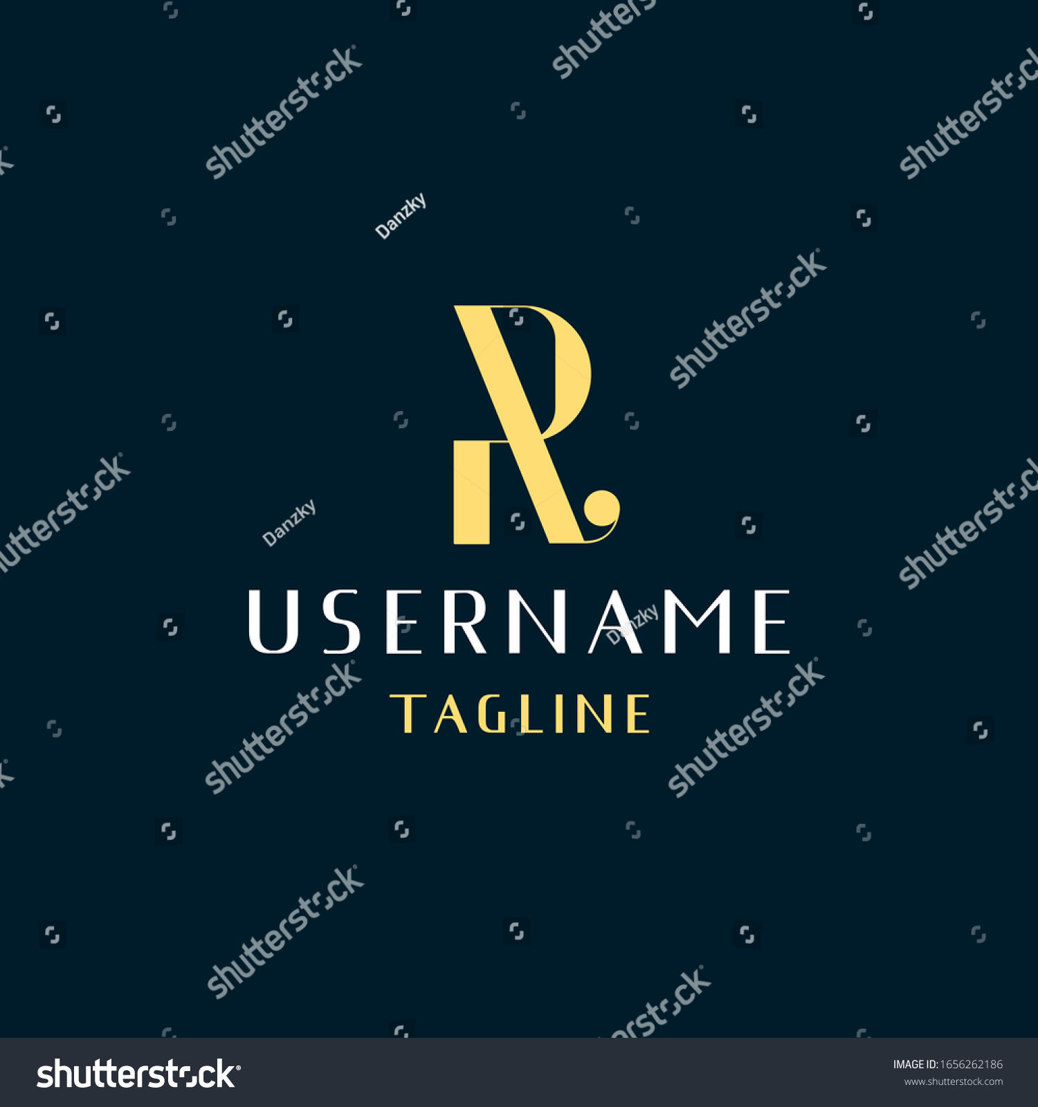 Luxury R Logo Design Inspiration Letter R Royalty Free Stock Vector