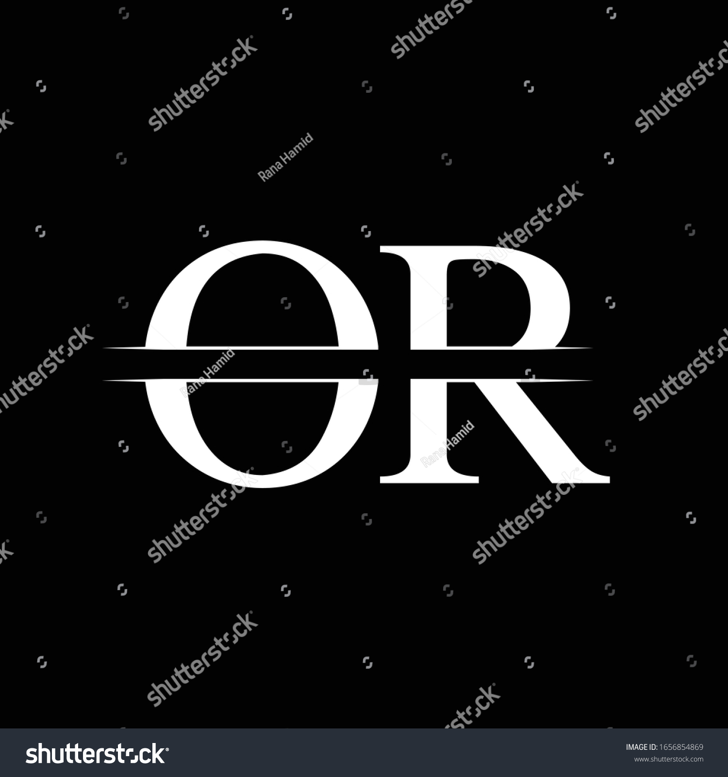 Initial Monogram Letter Or Logo Design Vector Royalty Free Stock