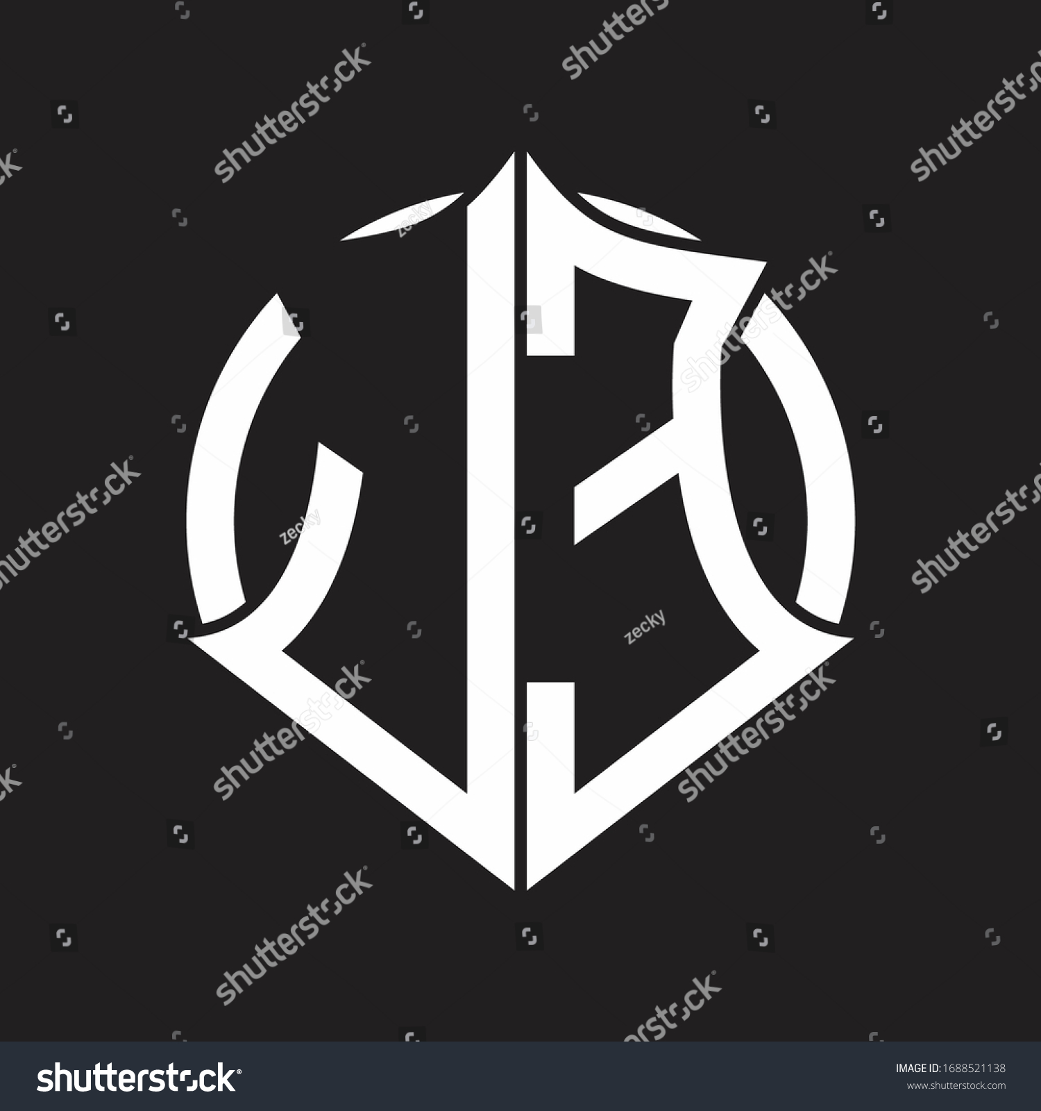 JE Logo Monogram With Emblem And Circle Rounded Royalty Free Stock