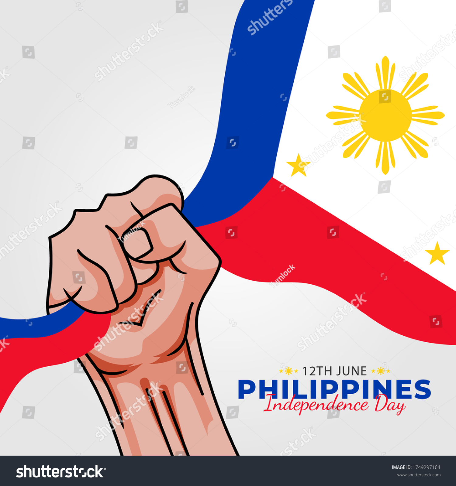 Filipino Araw Ng Kalayaan Translate Philippine Royalty Free Stock Vector Avopix