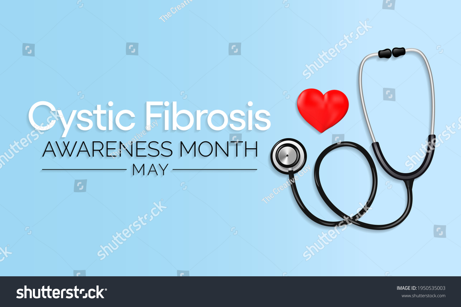 Cystic Fibrosis Awareness Month Observed Each Royalty Free Stock