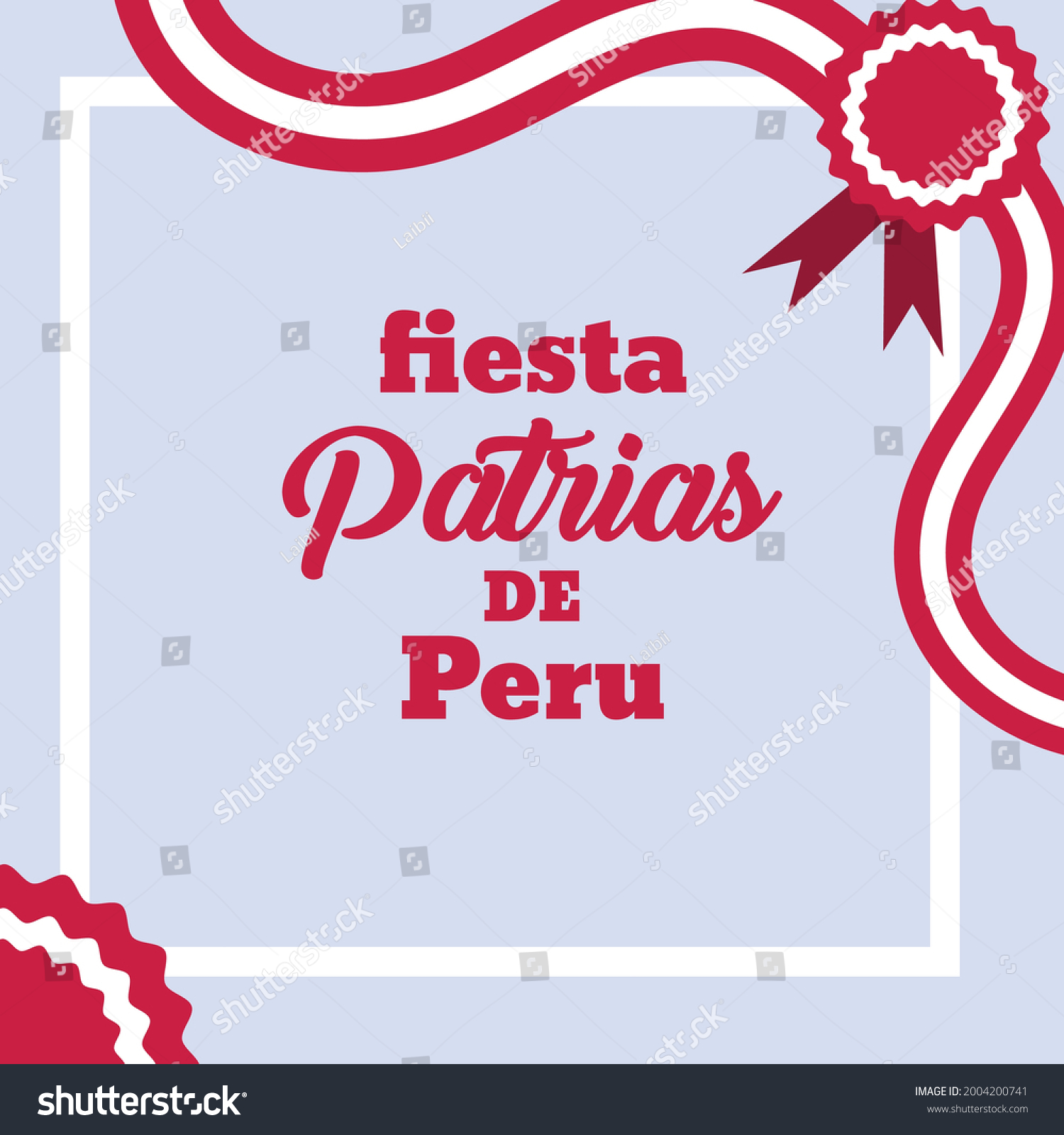 Felices Fiestas Patrias English Translation Royalty Free Stock