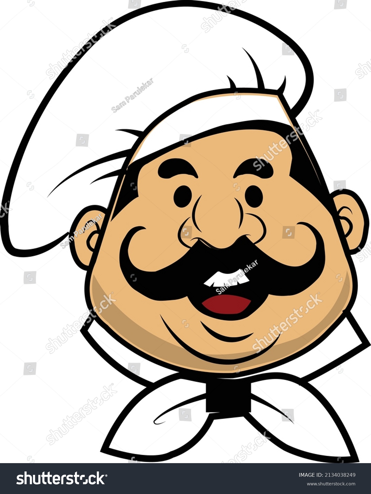 Indian Chef Can Be Used As Logo Royalty Free Stock Vector