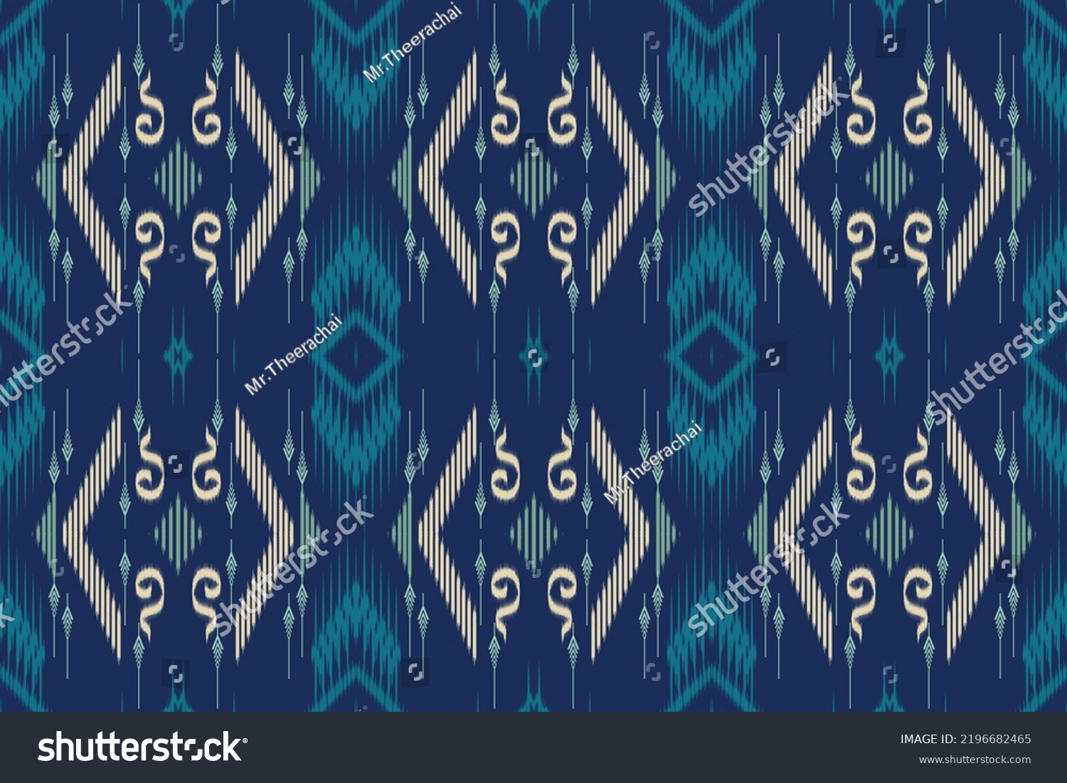 Ifugao Ethnic Design Drawing Native Traditional Royalty Free Stock