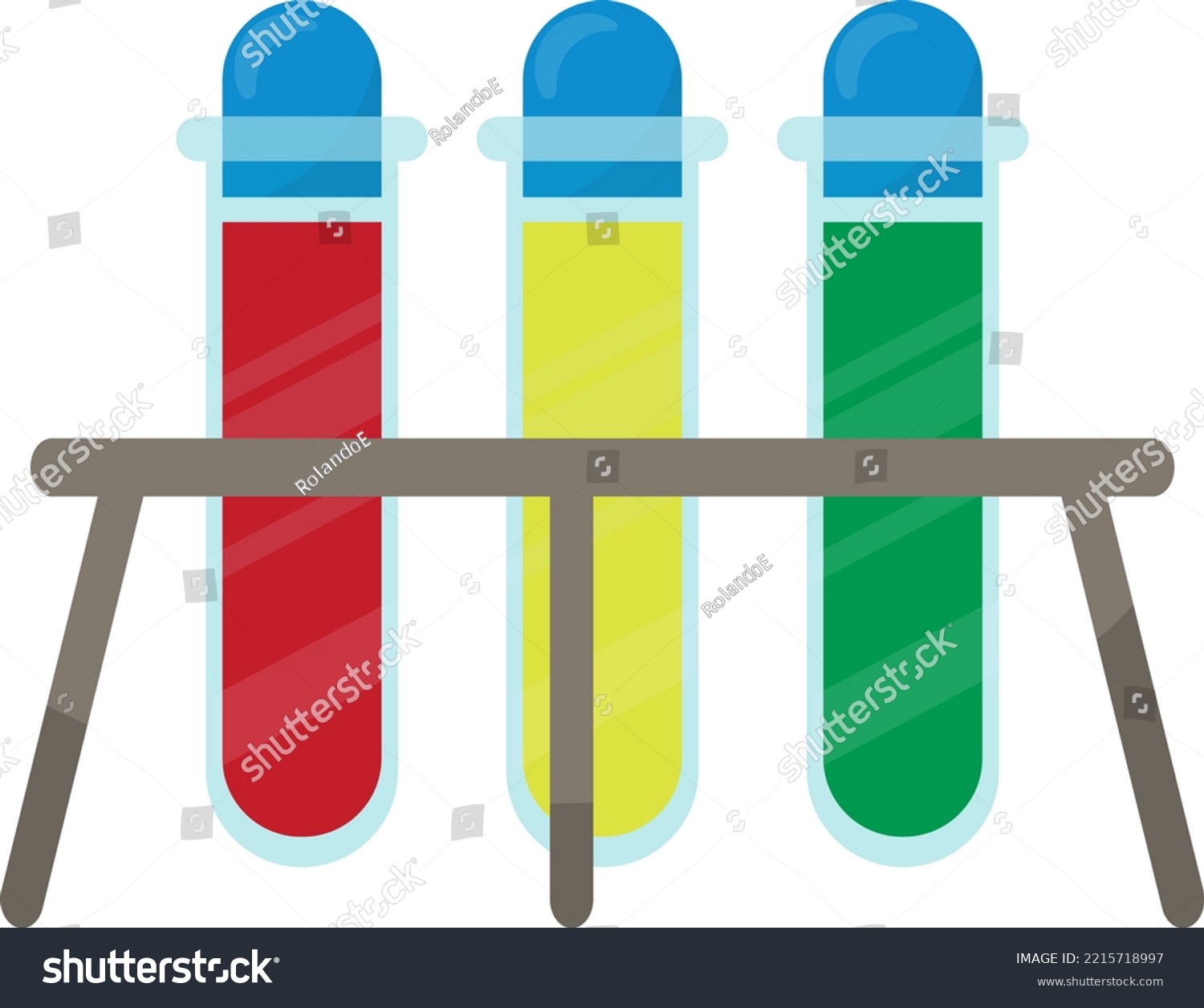 Vector On Transparent Background Of Three Test Royalty Free Stock