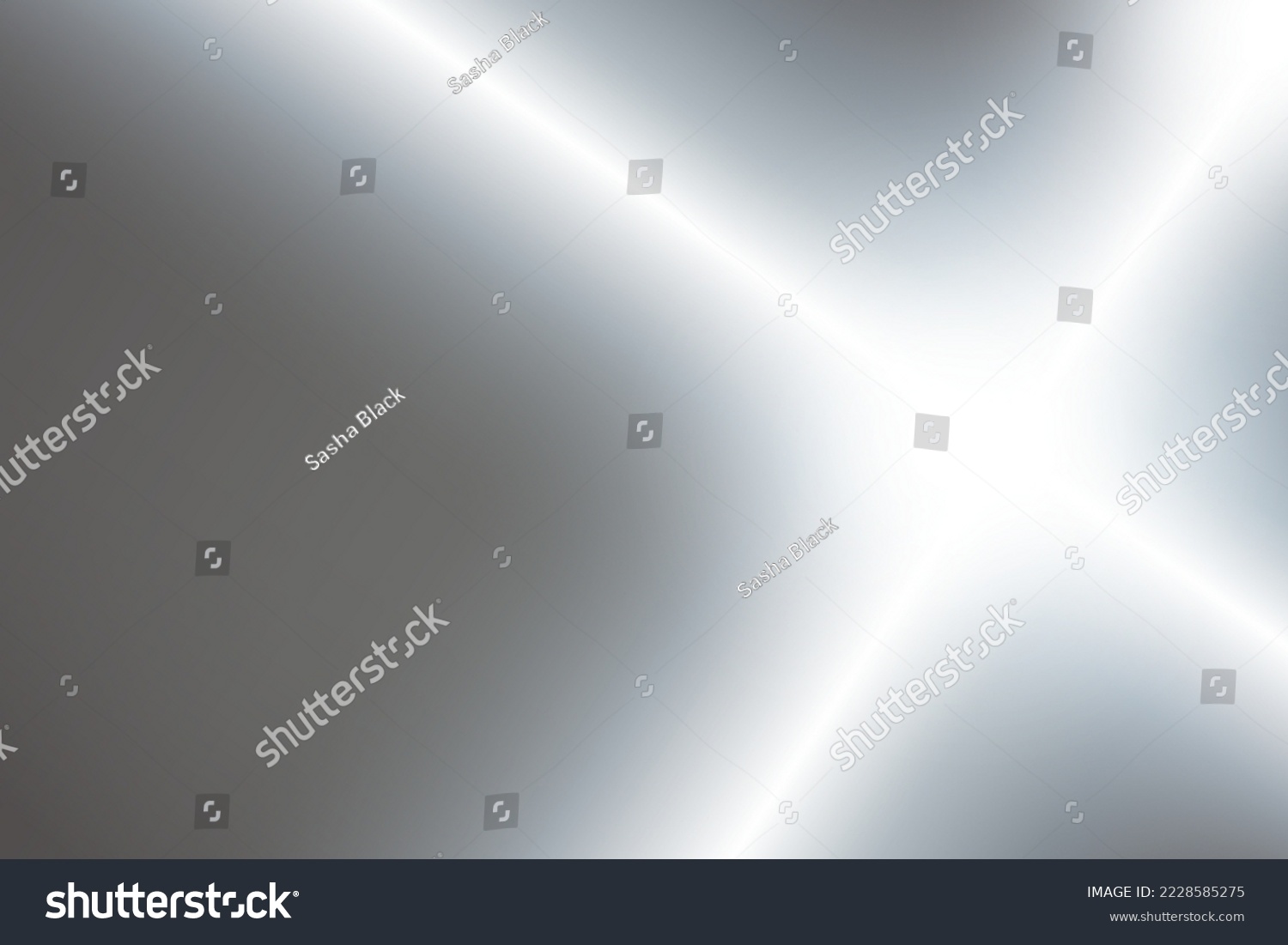 Mirror Texture Background Silver Metal Foil Royalty Free Stock