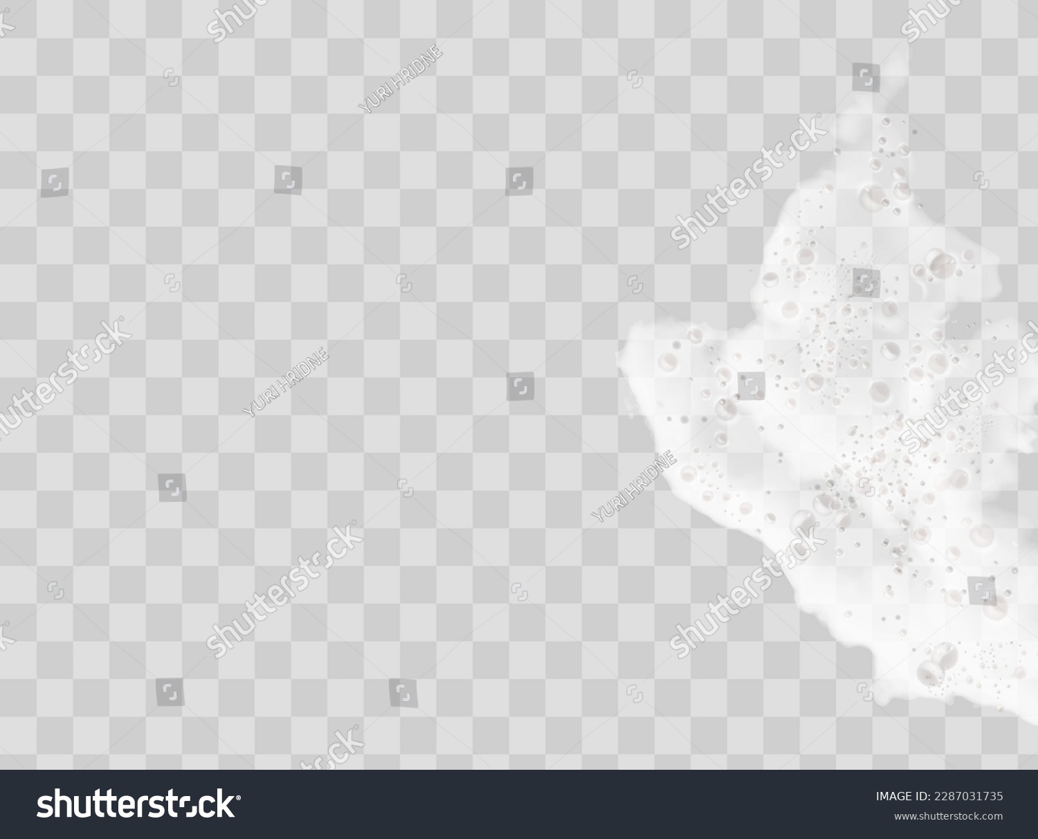 Beer Foam Isolated On Transparent Background Royalty Free Stock