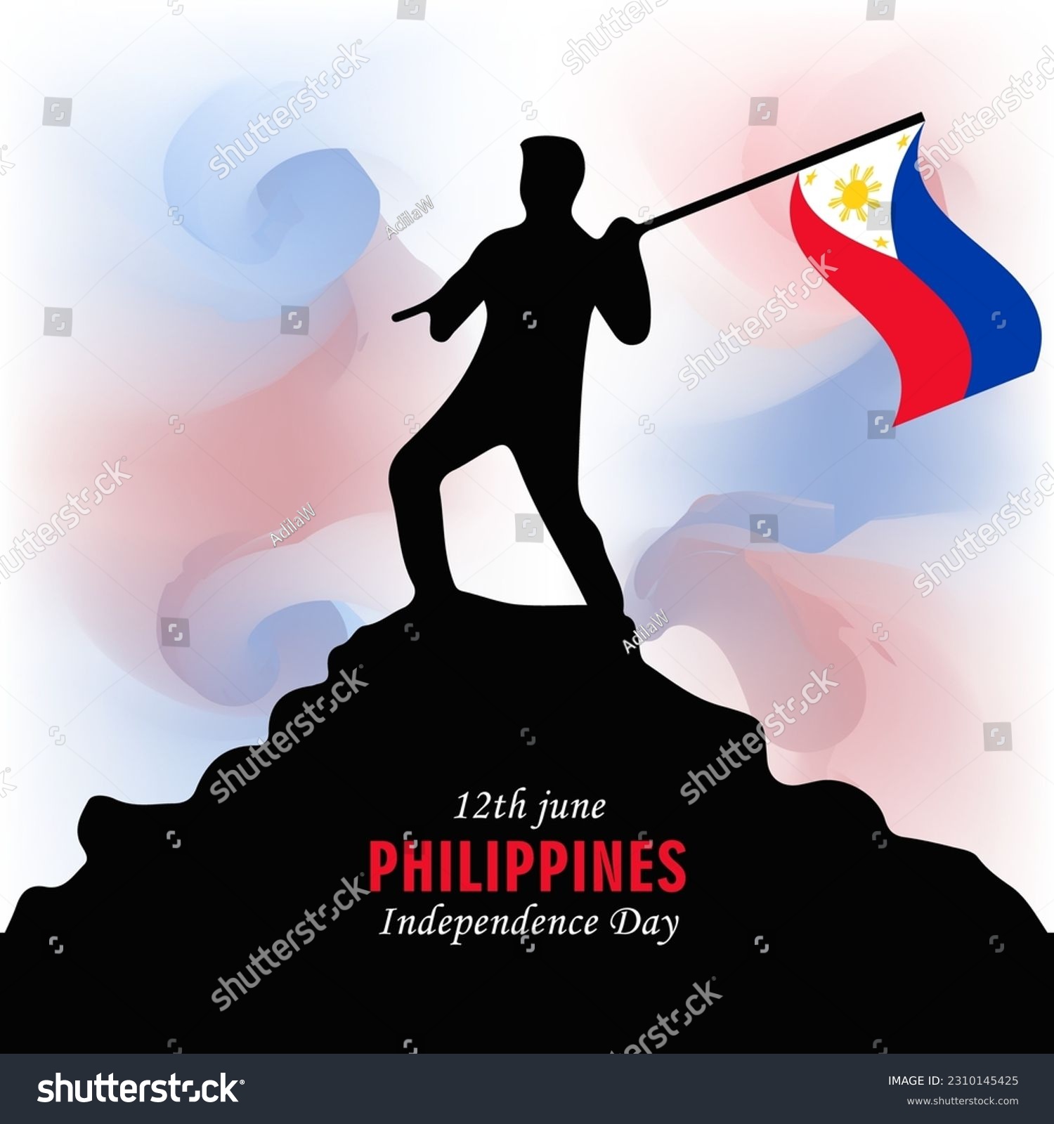 Filipino Araw Ng Kalayaan Translate Philippine Royalty Free Stock