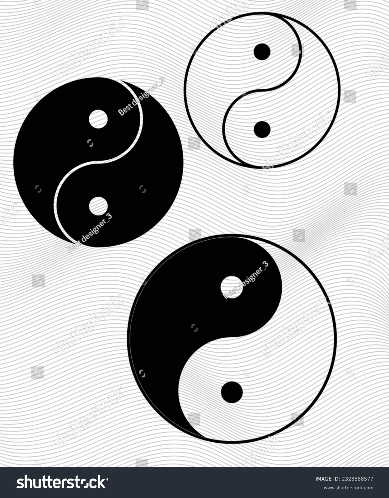 Yin Yang Symbol Of Harmony And Balance Stock Royalty Free Stock