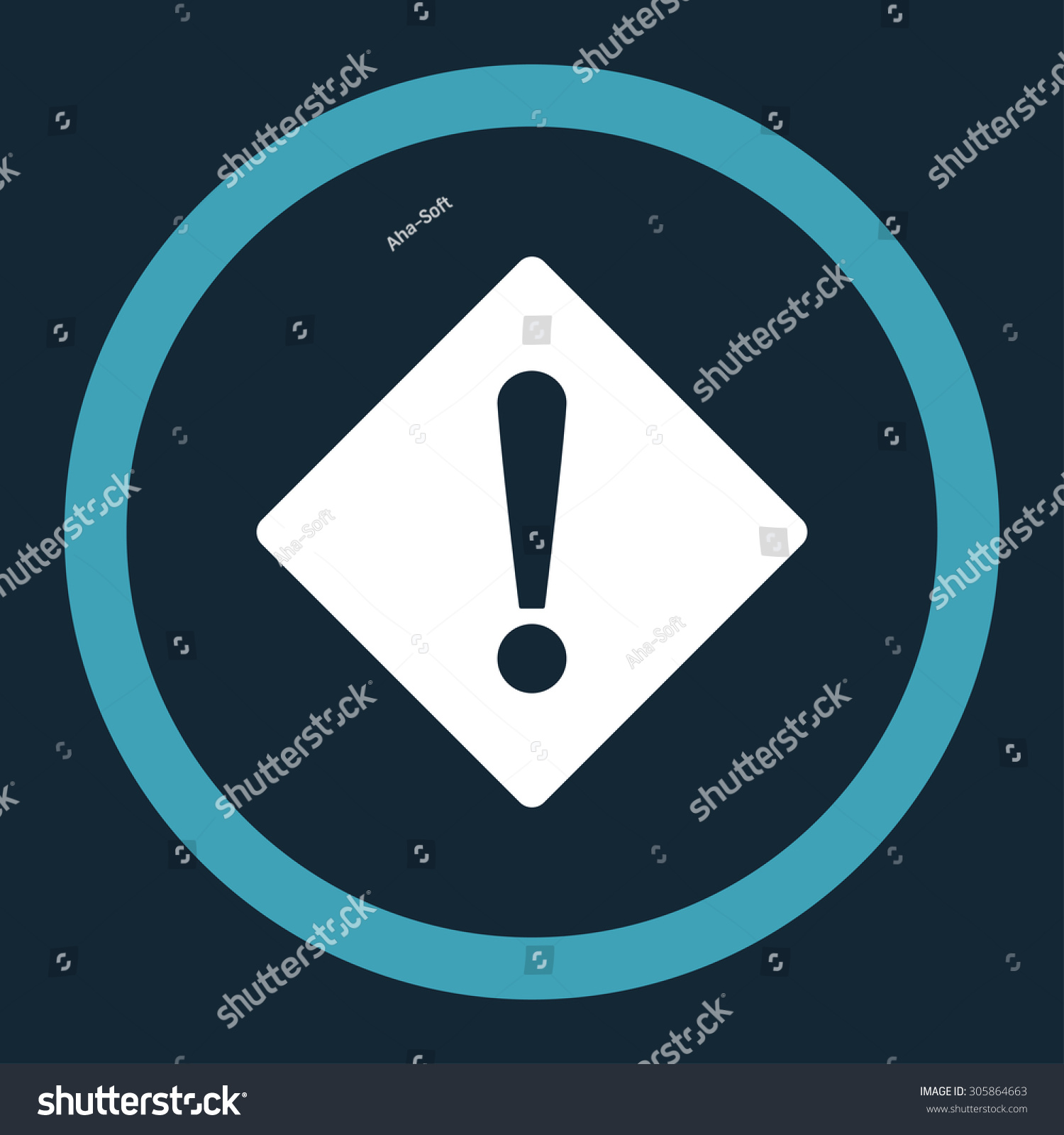 Error Raster Icon This Rounded Flat Symbol Is Royalty Free Stock