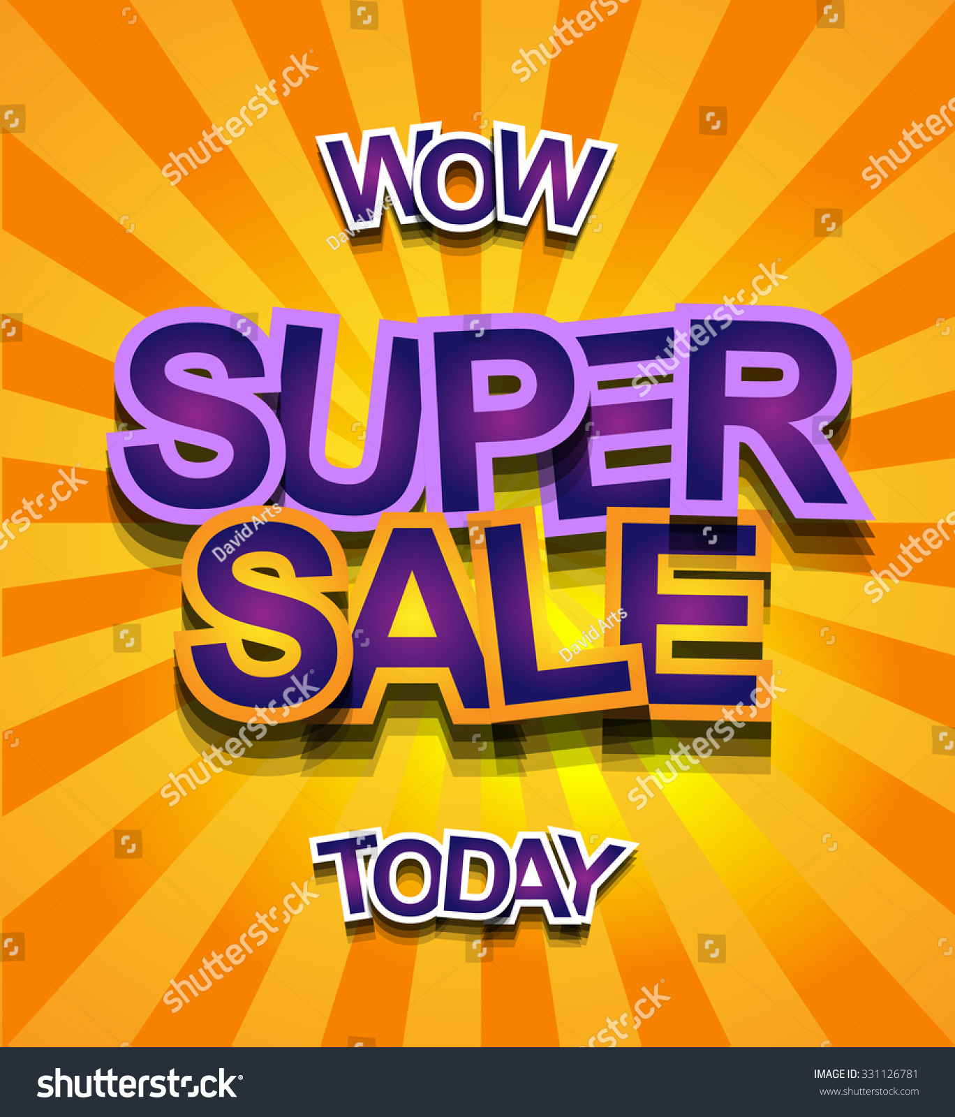 Super Sale Today Background For Your Promotional Royalty Free Stock