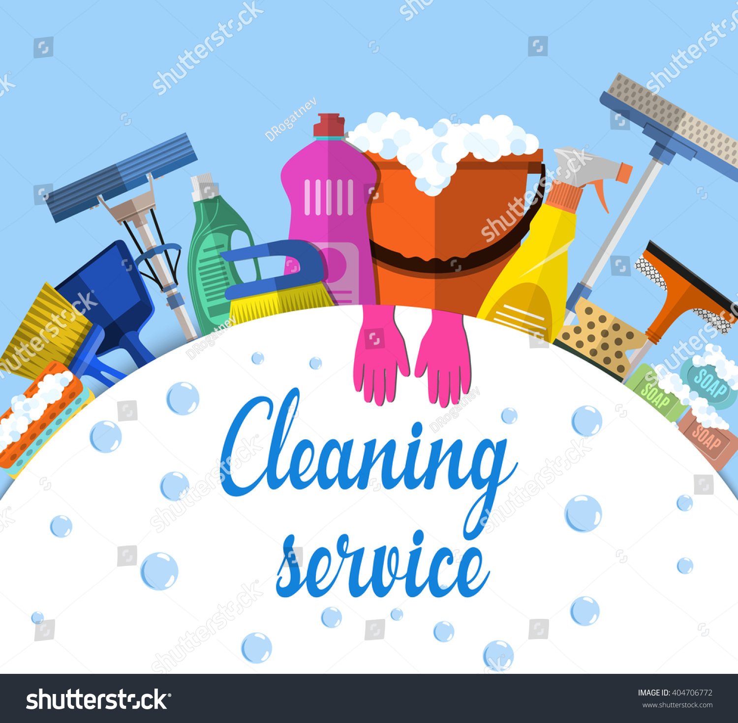 clip art illustrations cleaning - photo #42