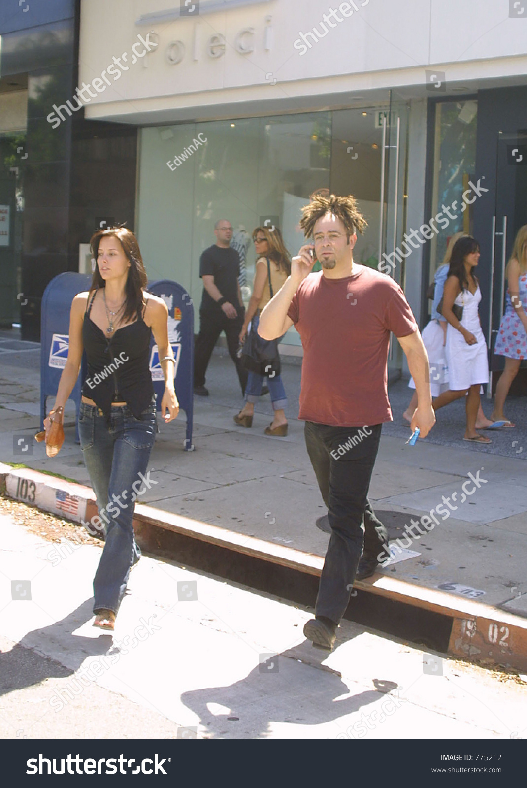 Adam Duritz From Counting Crows Went Out Shopping And Got Coffee With