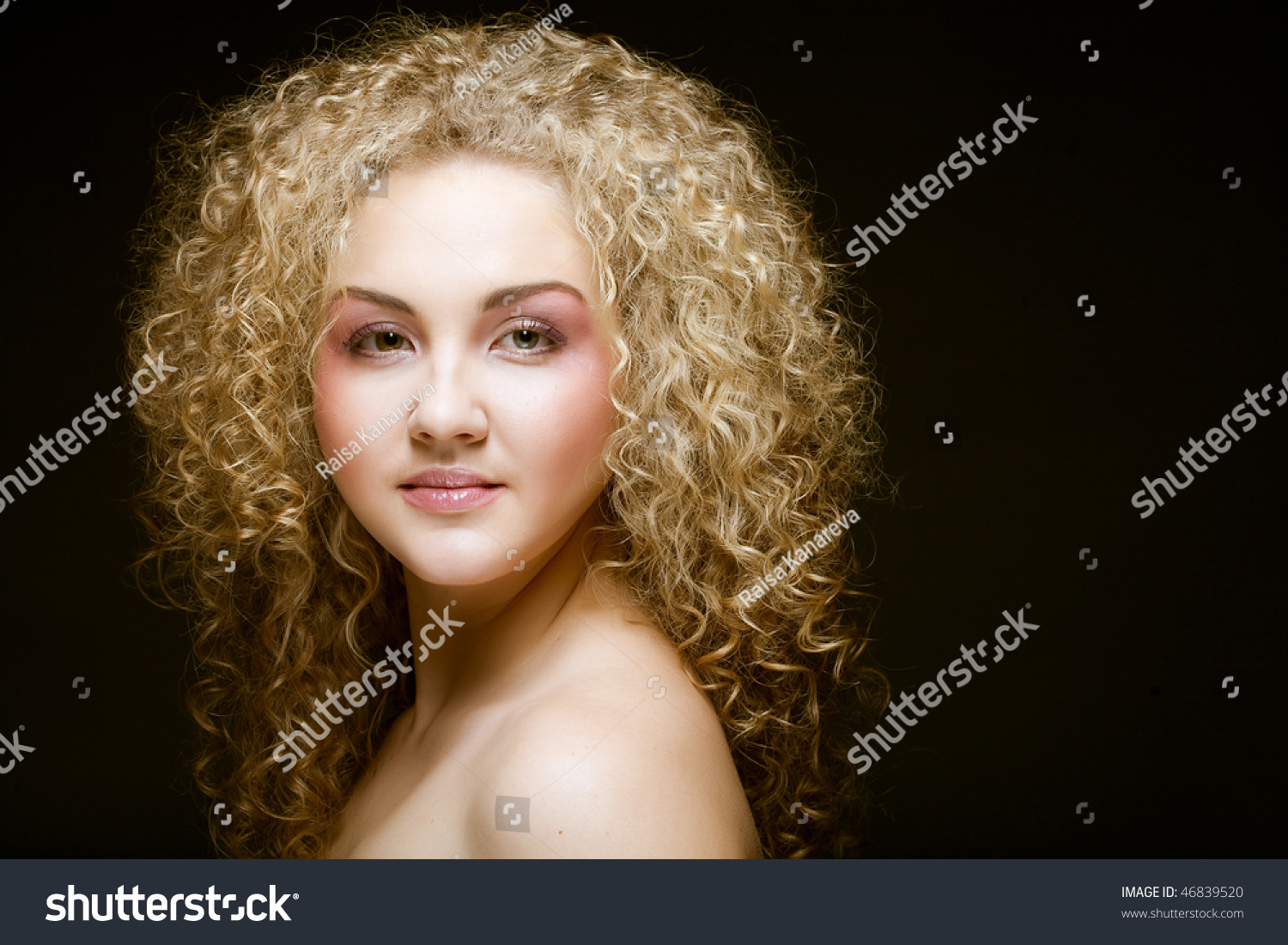 5. Stunning Blonde with Curly Hair - wide 2