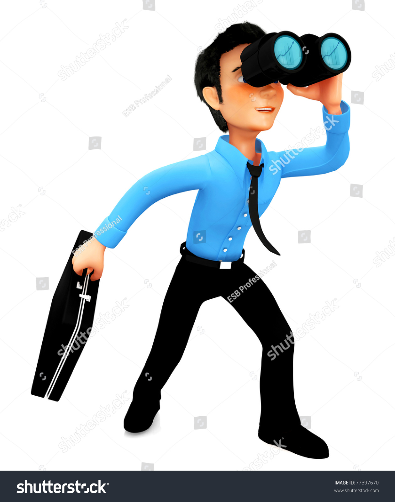 free clipart man looking through binoculars - photo #30