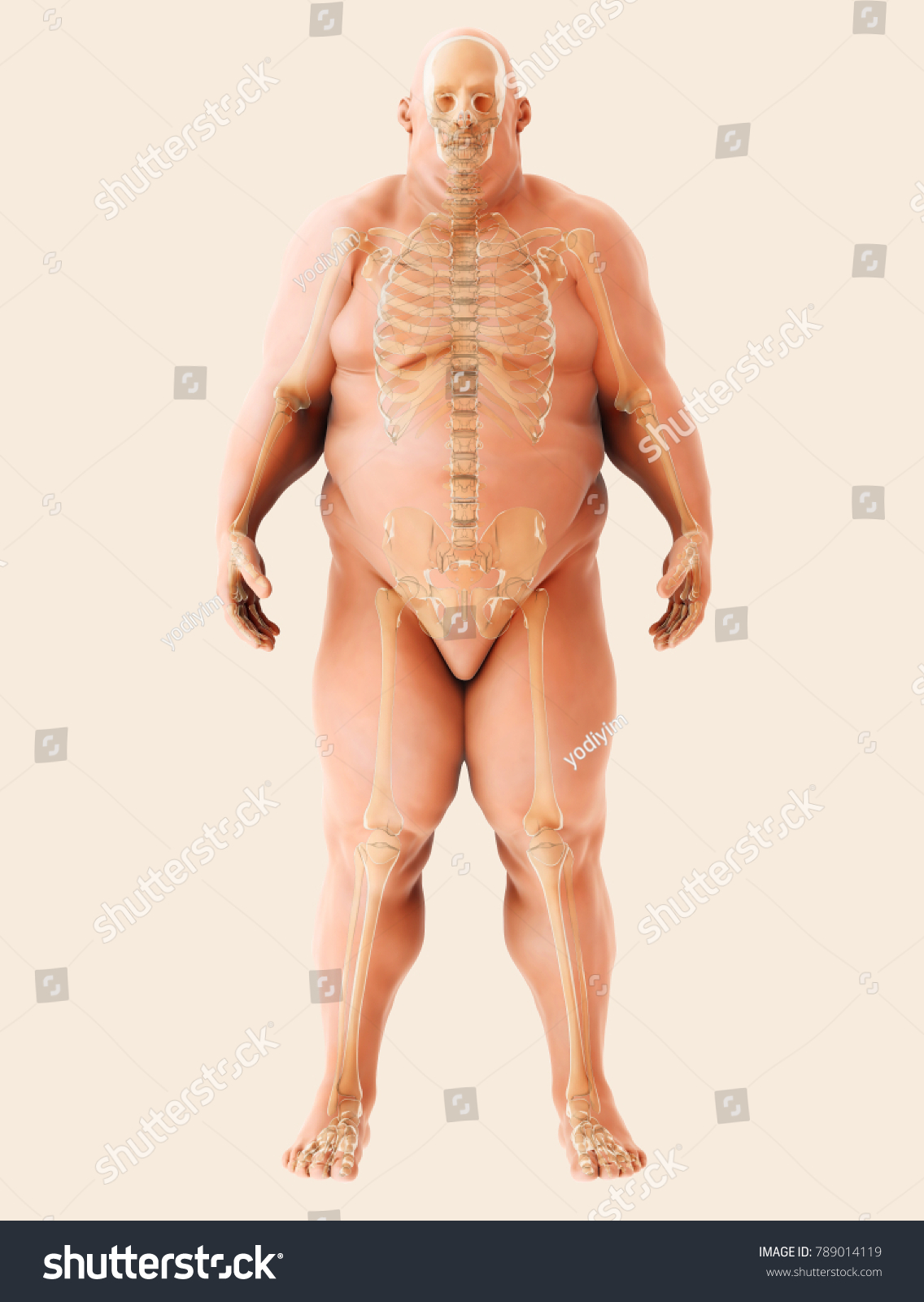 Naked Overweight Person Images Stock Photos Vectors Shutterstock