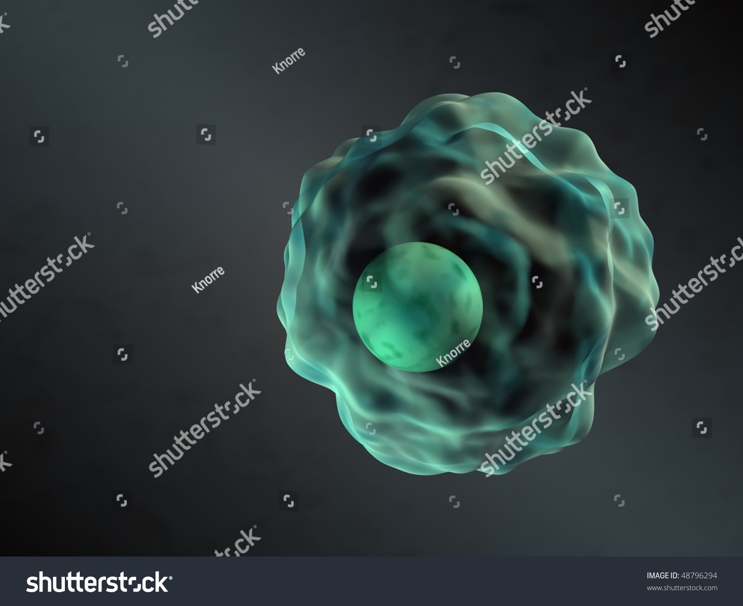 3d Rendered Human Cell Illustration - 48796294 : Shutterstock