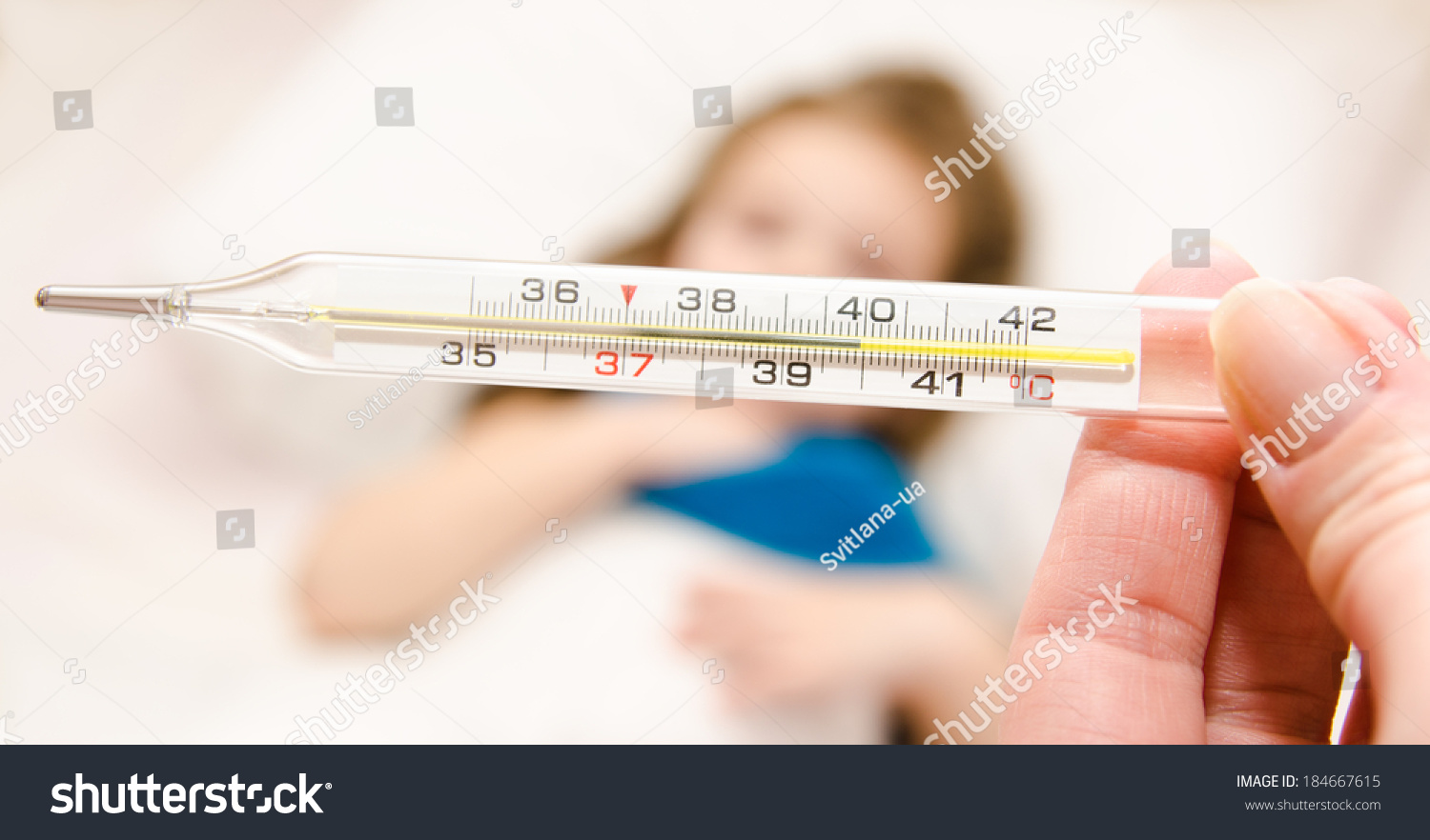 http://image.shutterstock.com/z/stock-photo--mother-holding-thermometer-foreground-and-sick-little-girl-in-bed-184667615.jpg