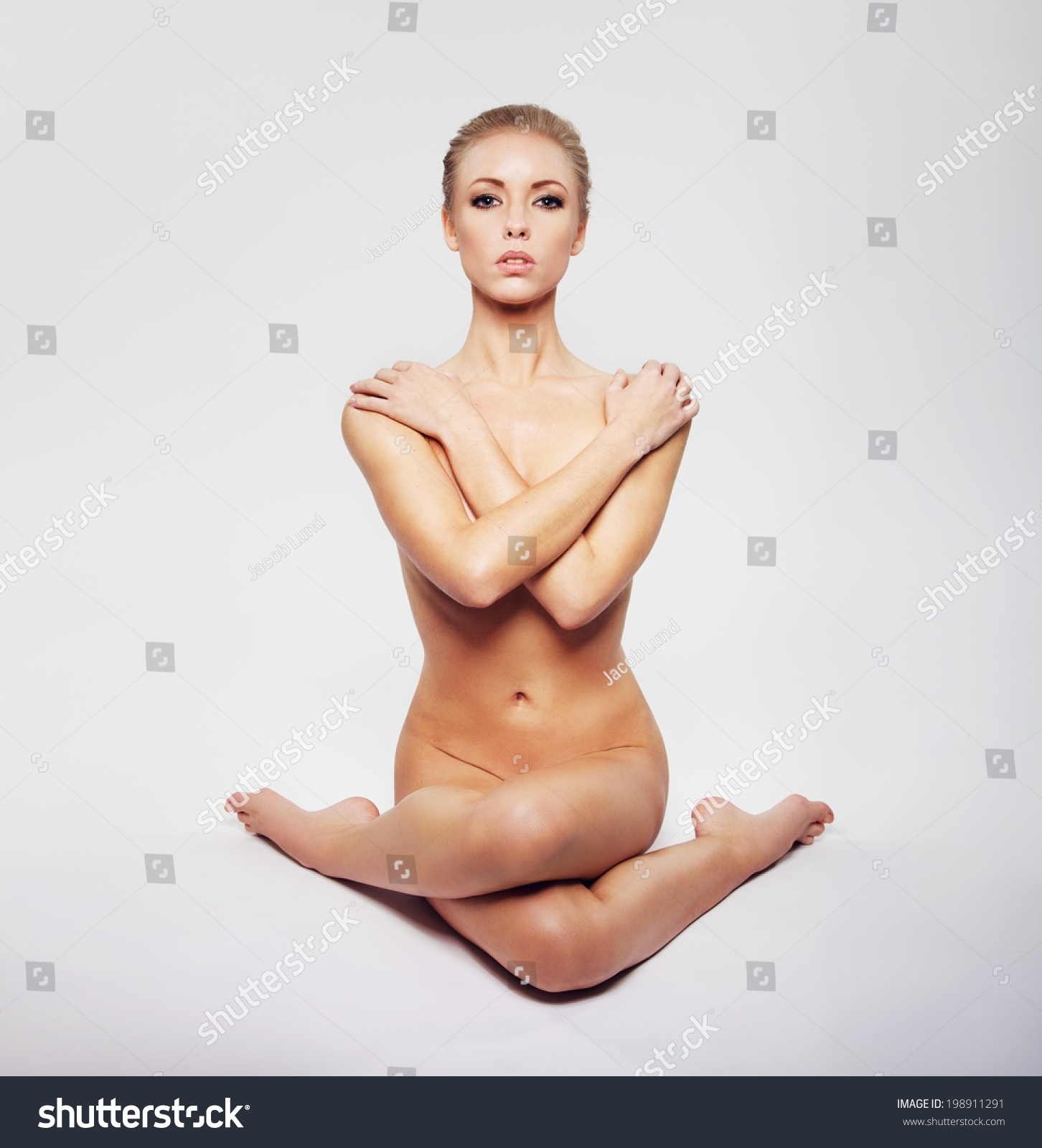Nude Yoga Postures 45