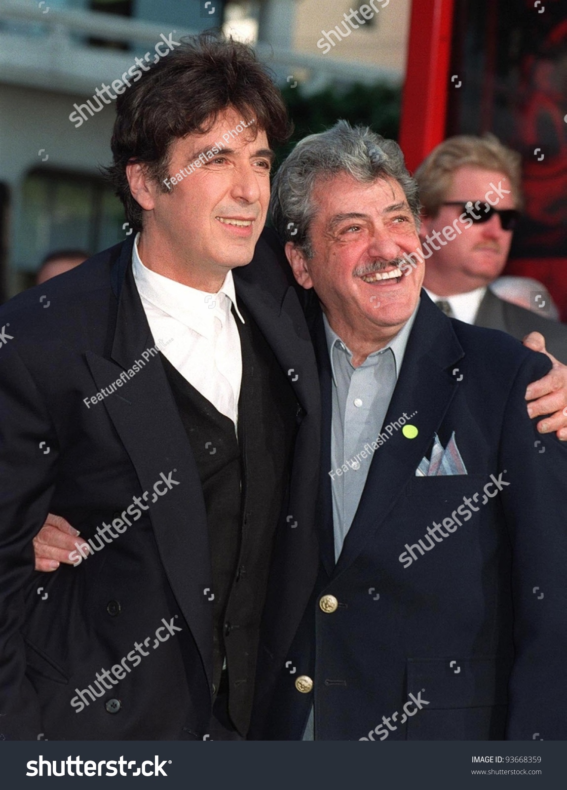 16oct97: Actor Al Pacino & Father At Mann'S Chinese Theatre, Hollywood