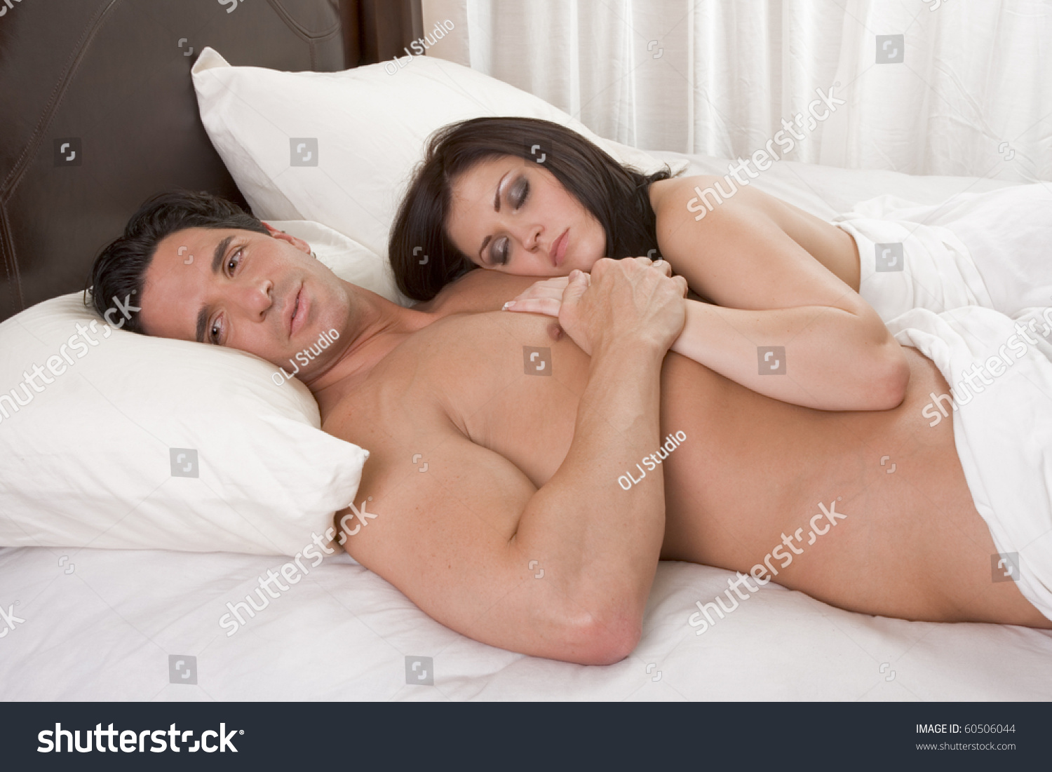 Sleeping Nude Teen On Bed 114