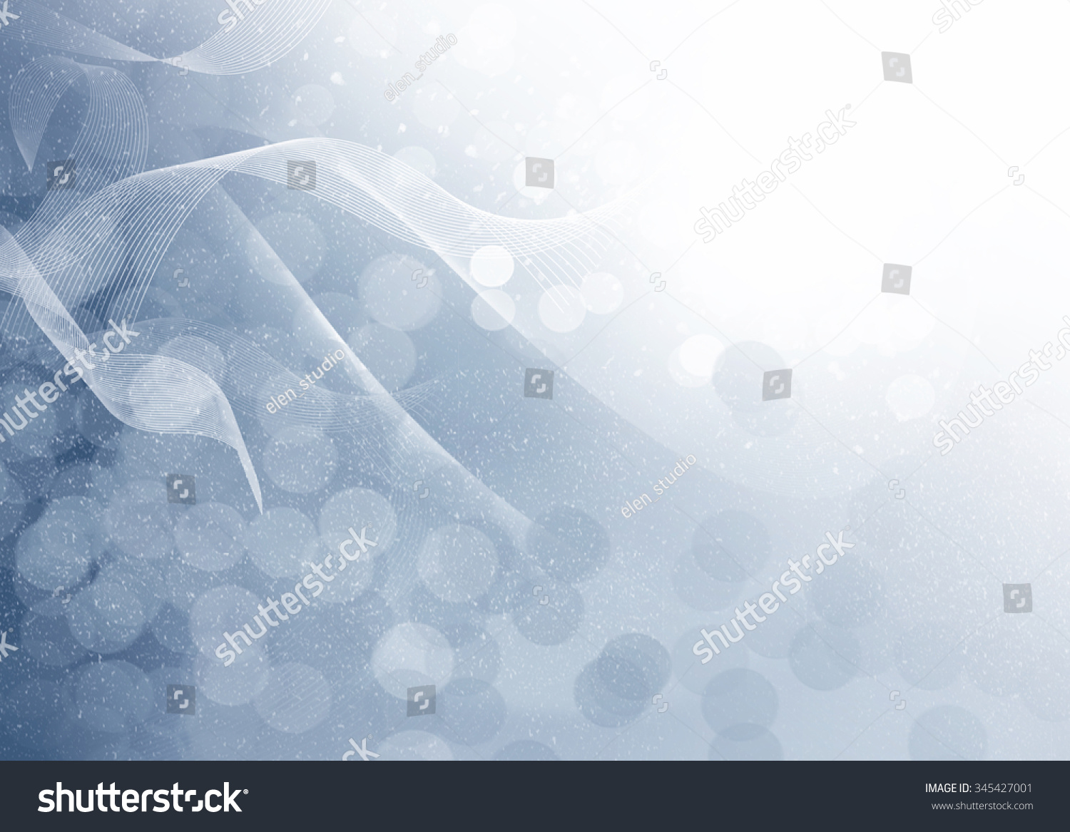 Soft Grey Background For Various Cards And Design Stock Photo 345427001