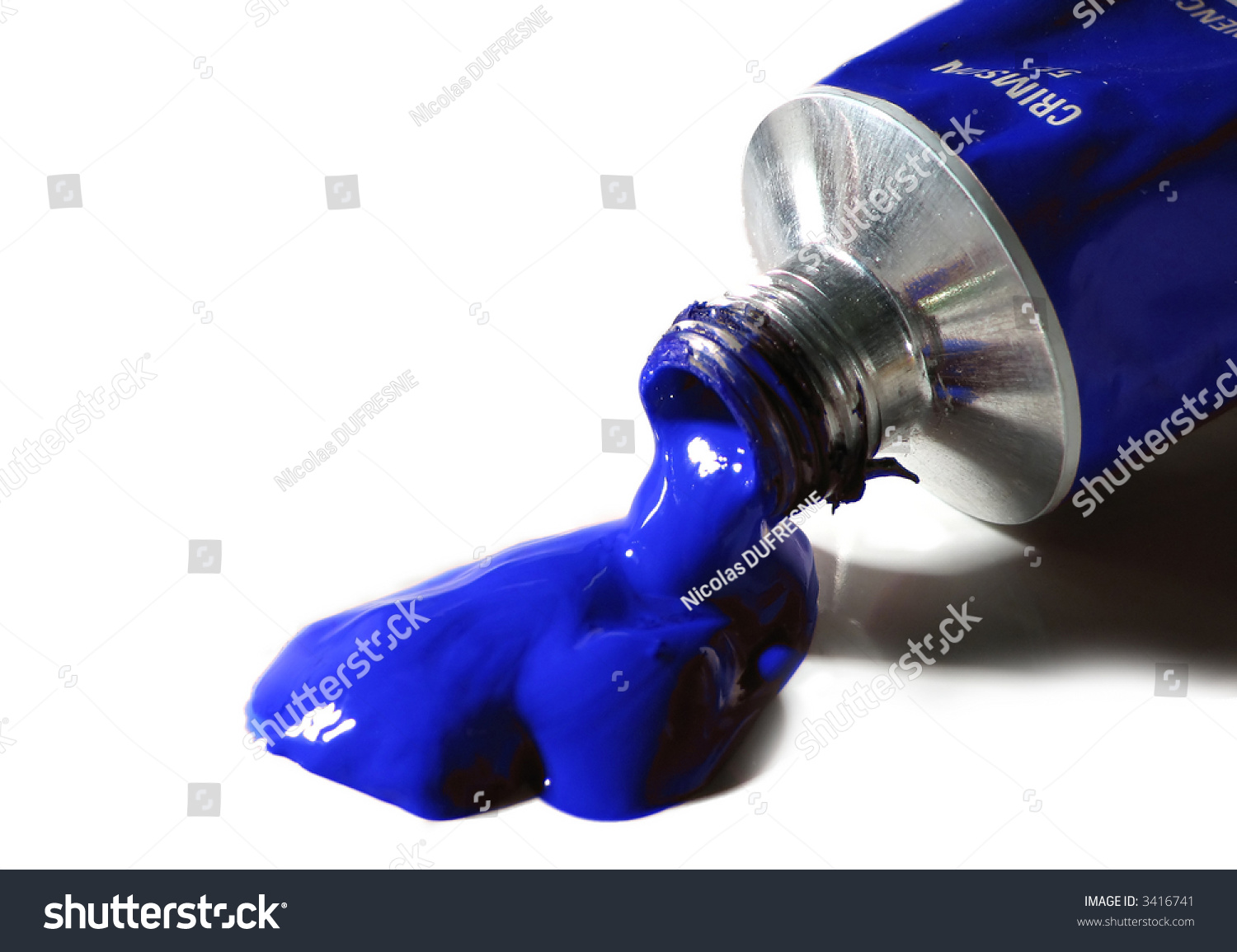 Spilled Paint Stock Photo 3416741 Shutterstock