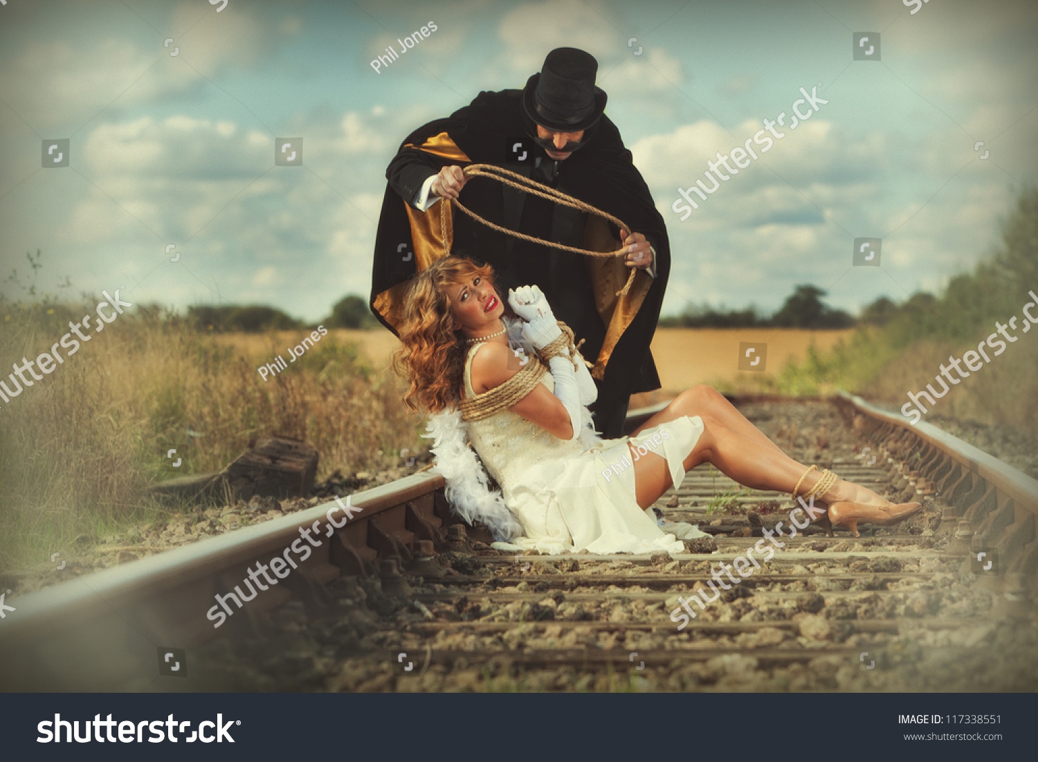 Style Image Damsel Distress Tied Stock Photo Shutterstock